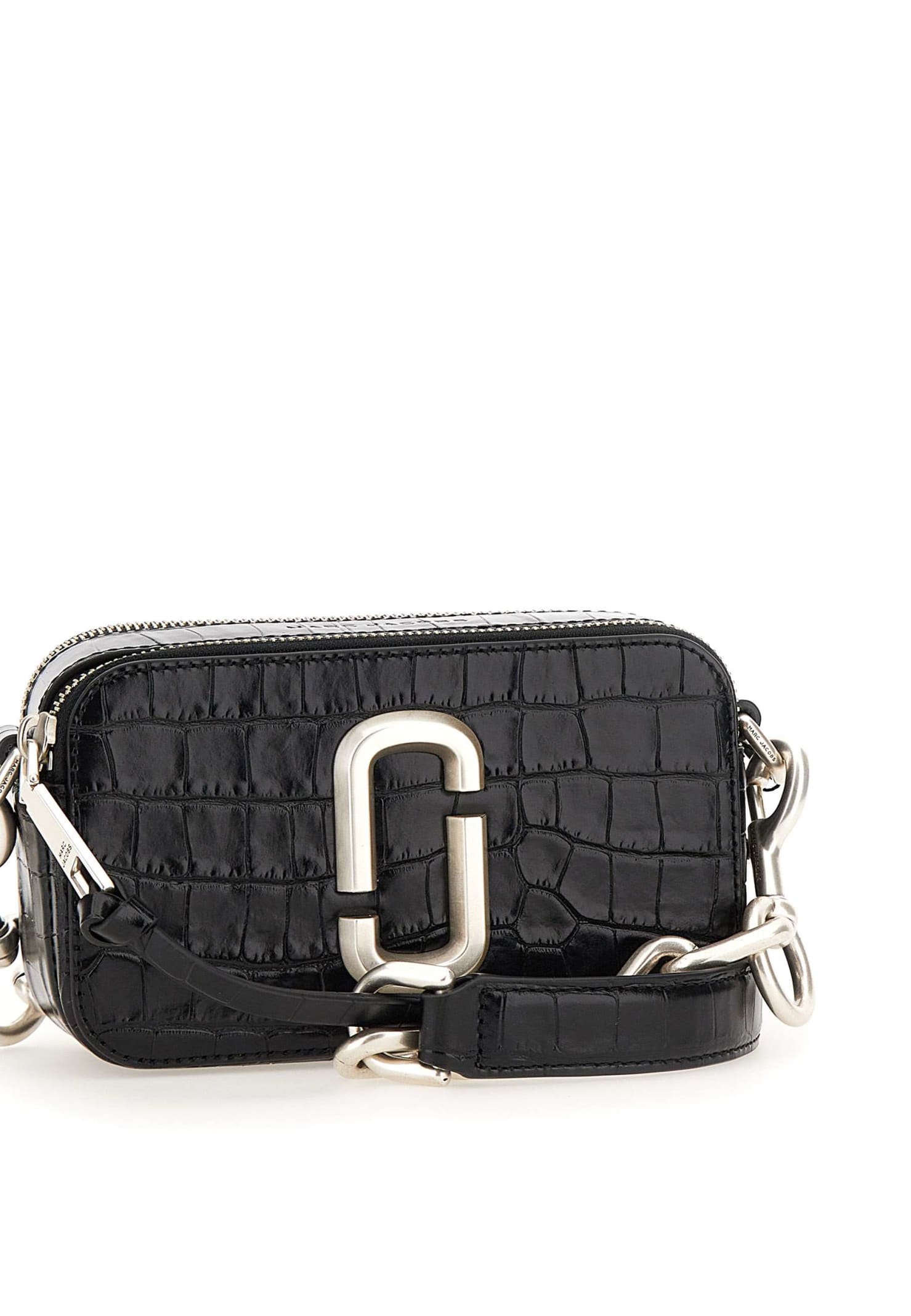 Sac à bandoulière Marc Jacobs Snapshot Cuir Noir ref.332240 - Joli