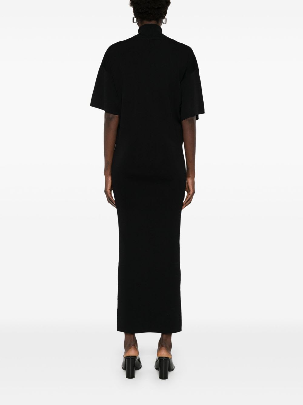 Herskind Elegant Synthetic Blend Dress In Black