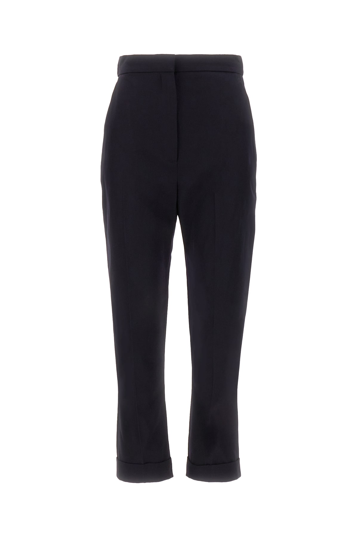 Midnight Blue Wool Blend Pant