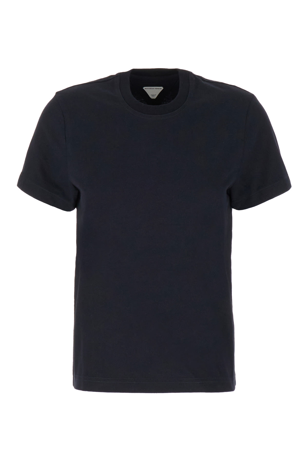 Shop Bottega Veneta Slate Cotton T-shirt In 4121