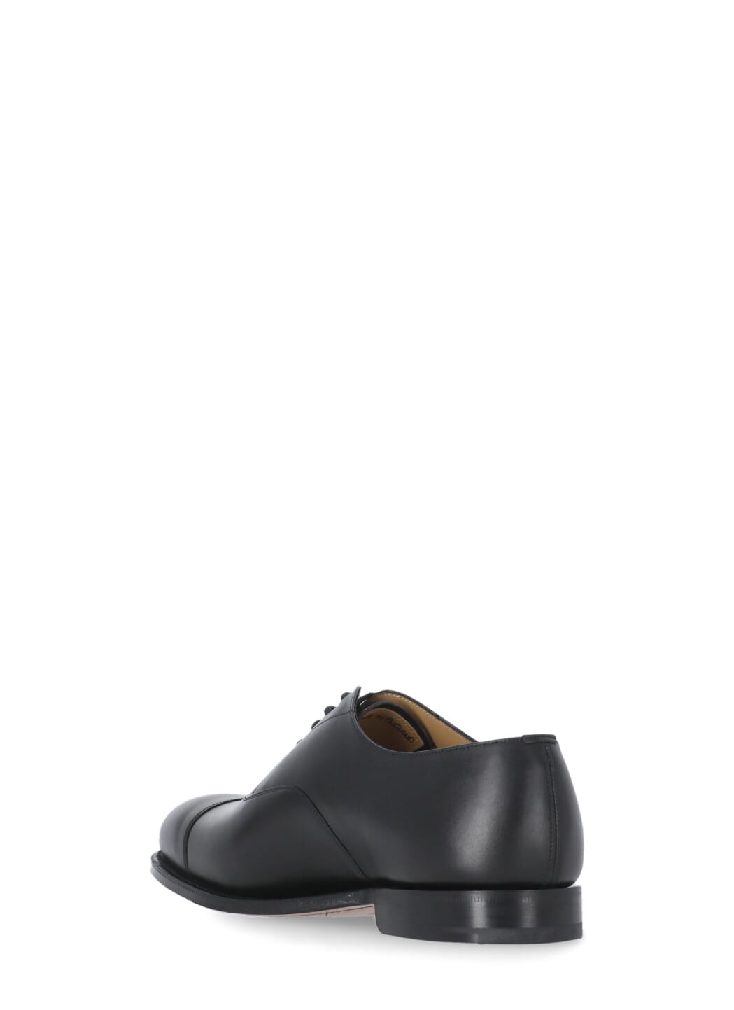 Church's Polished Leather Lace-up Shoes In Black