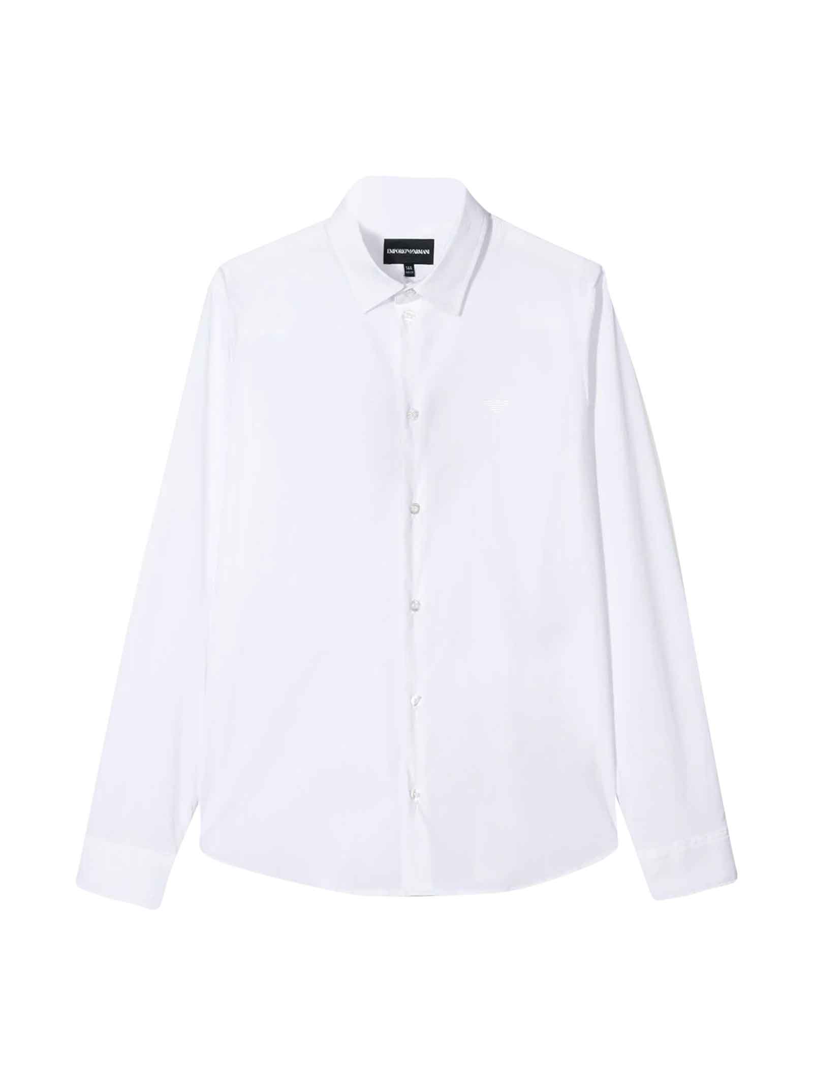 Emporio Armani White Teen Shirt