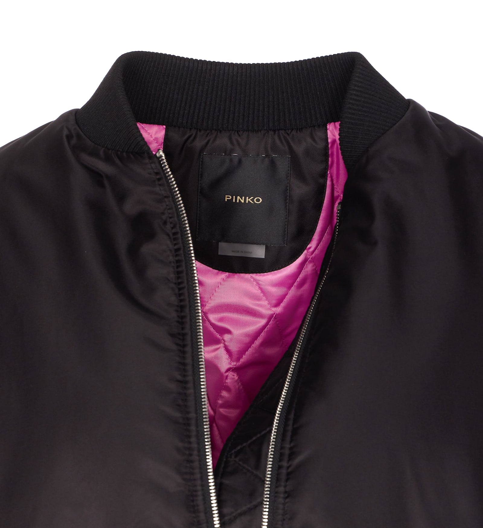 Pinko Bacon Bomber In Black