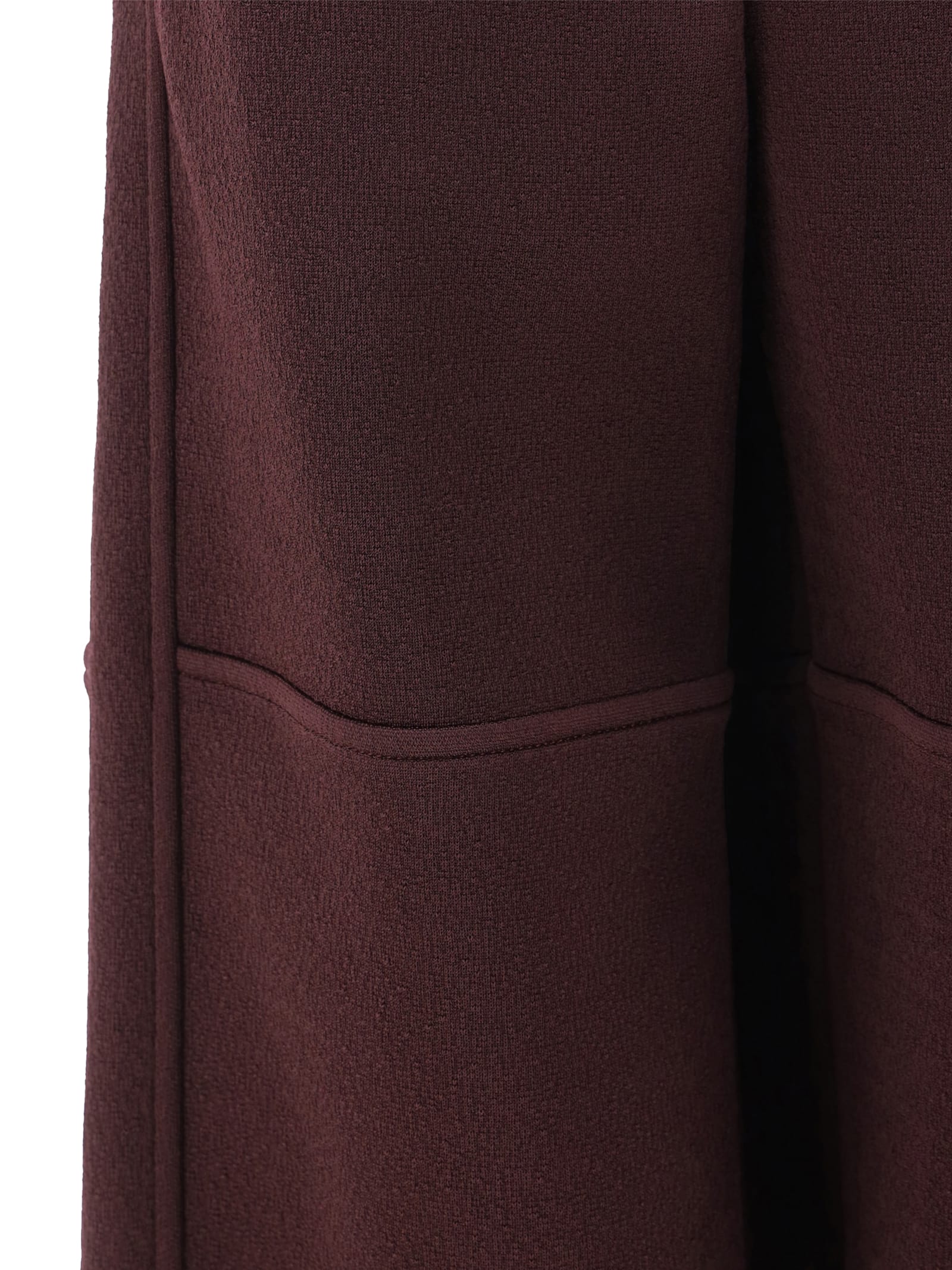 Shop Jil Sander Pants In Plum