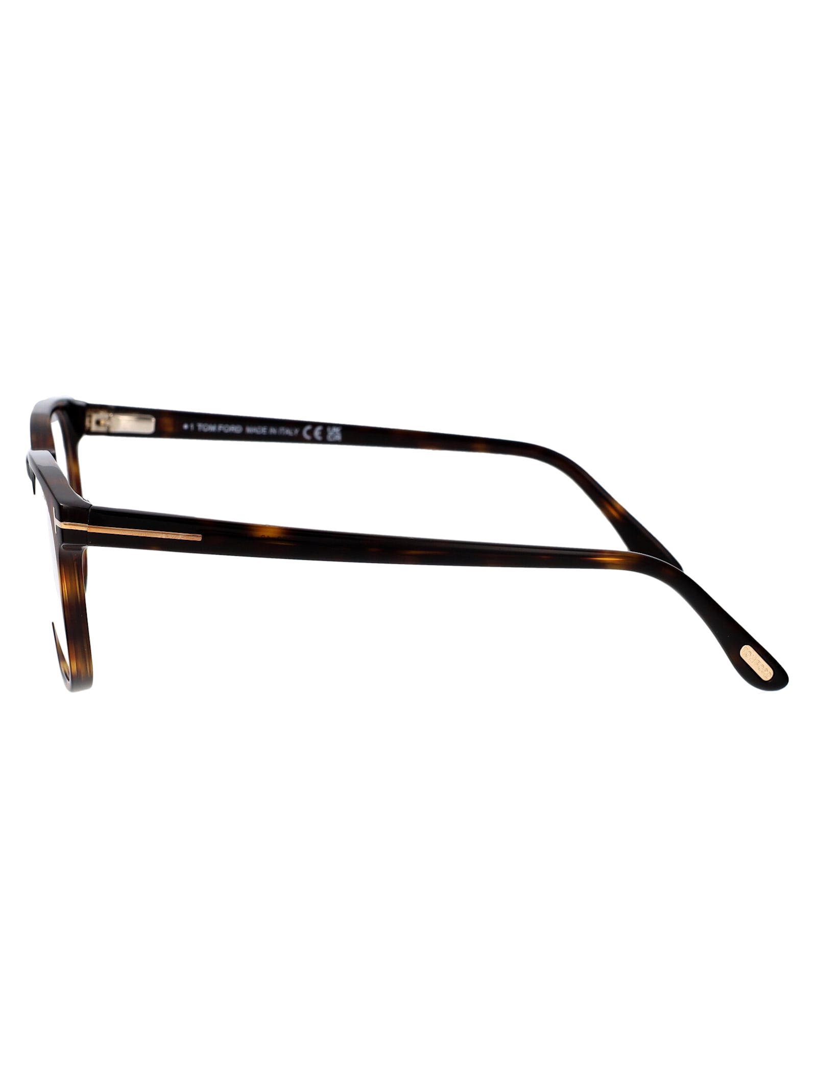 Tom Ford Ft5833-b Glasses In 052 Avana Scura