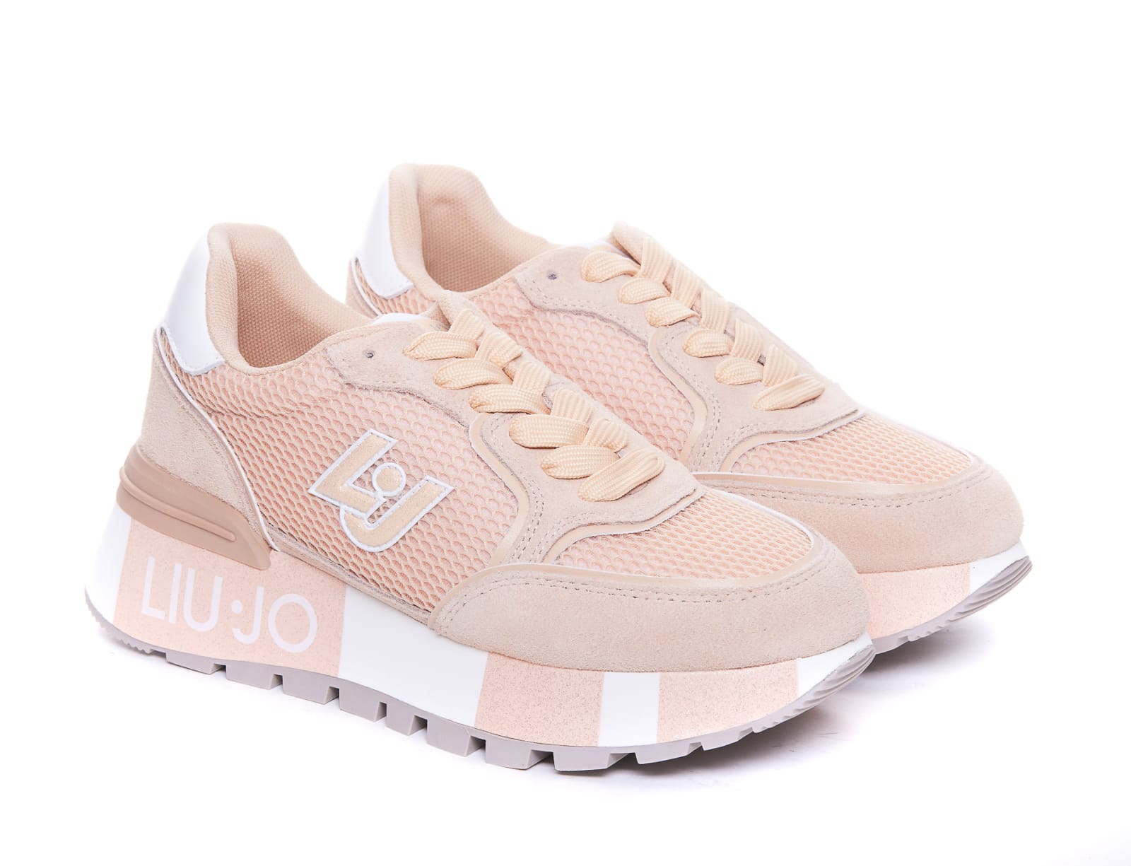 Shop Liu •jo Amazing Sneakers In Pink