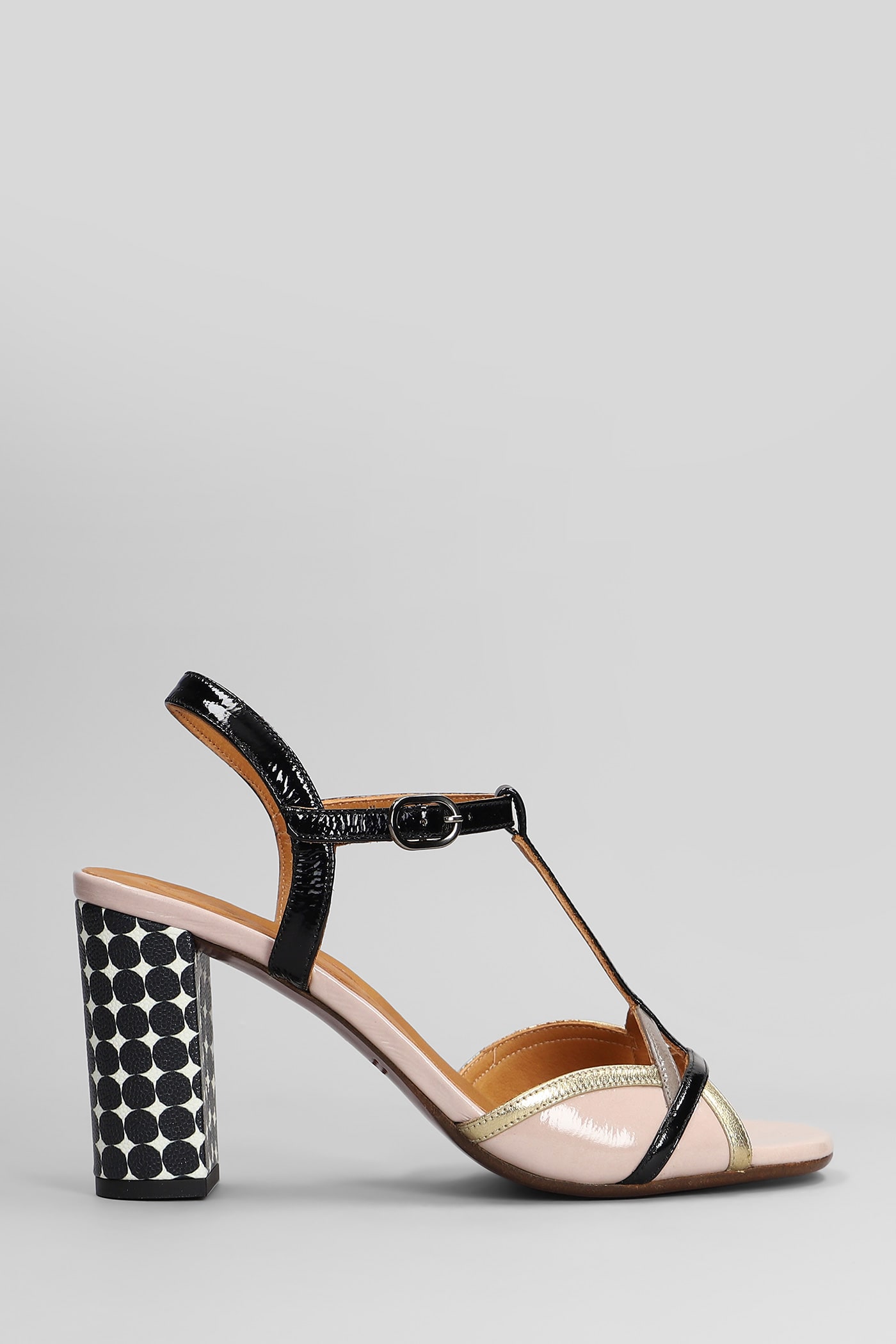 Bejo Sandals In Black Leather