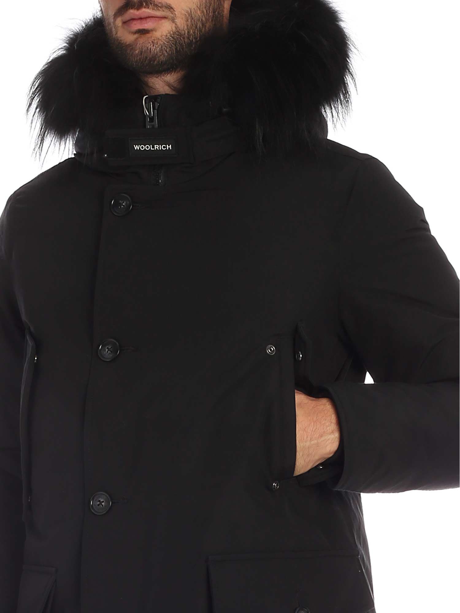 Woolrich Woolrich Arctic Parka Tt Nero Italist Woolrich Woolrich Arctic Parka Tt Nero Italist