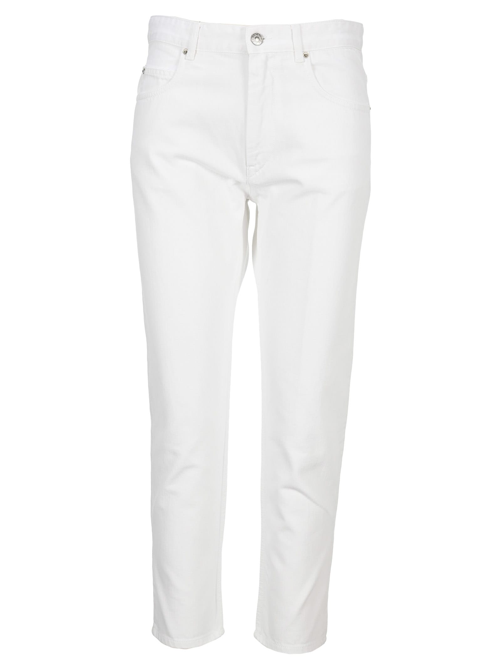 Isabel Marant Étoile Im Etoile Neaj Cropped Jeans In White | ModeSens