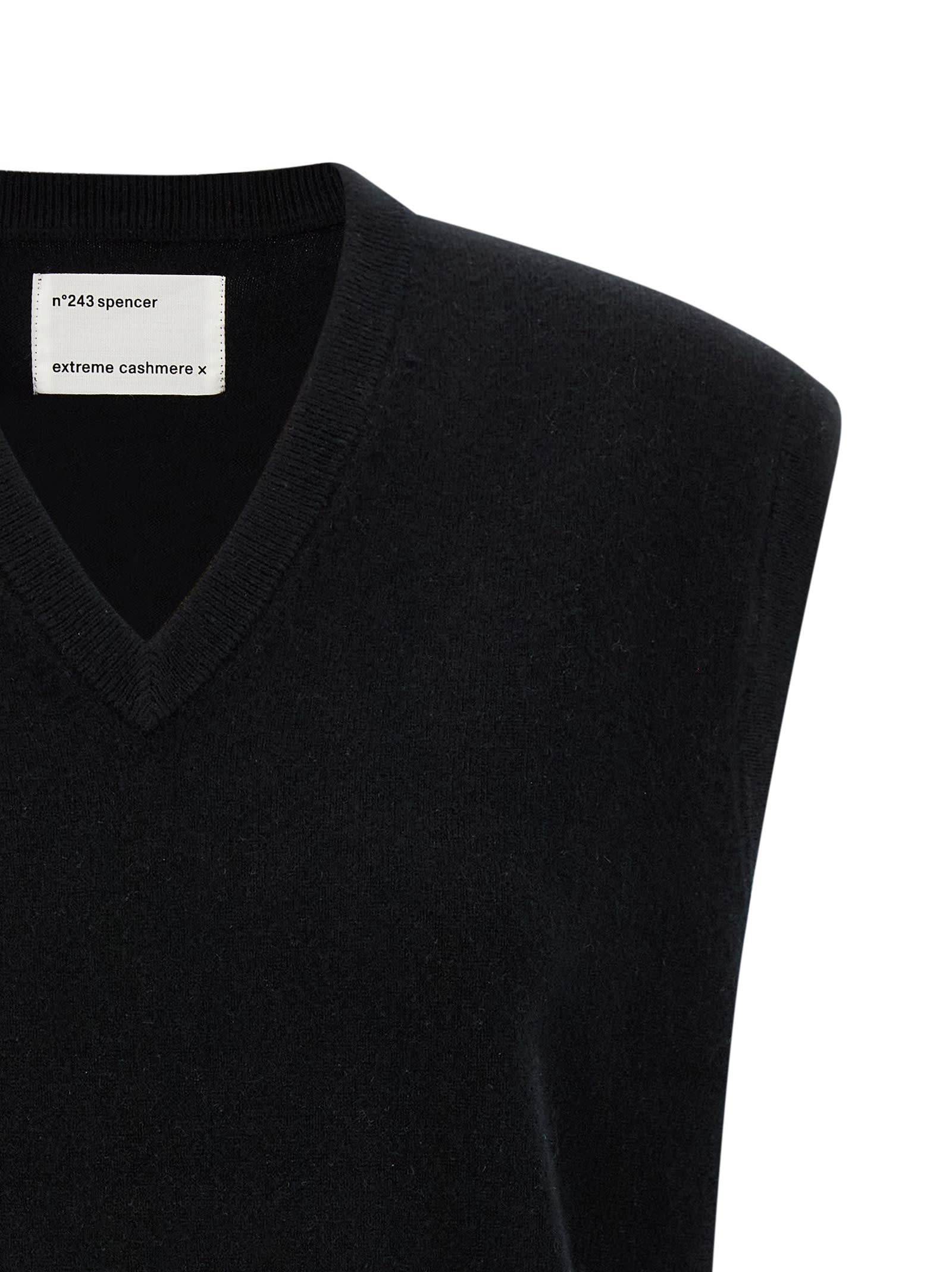 Extreme Cashmere 'n°243 Spencer' Vest In Black
