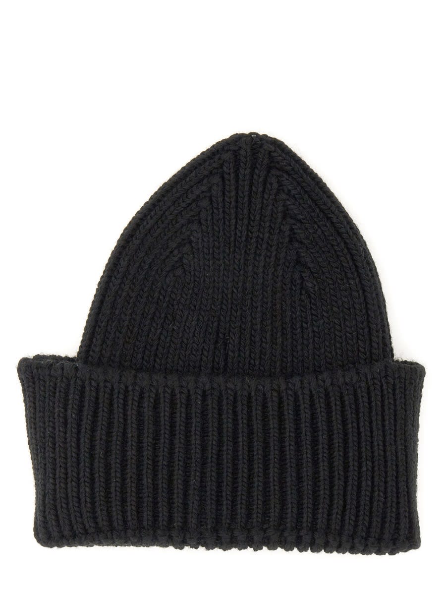 Family First Beanie Hat In Black