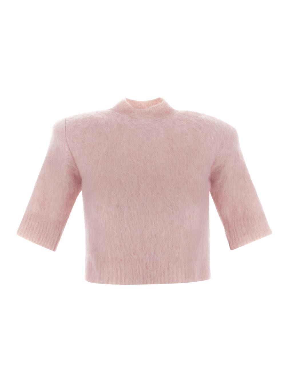 SportMax Cropped Mohair Sweater