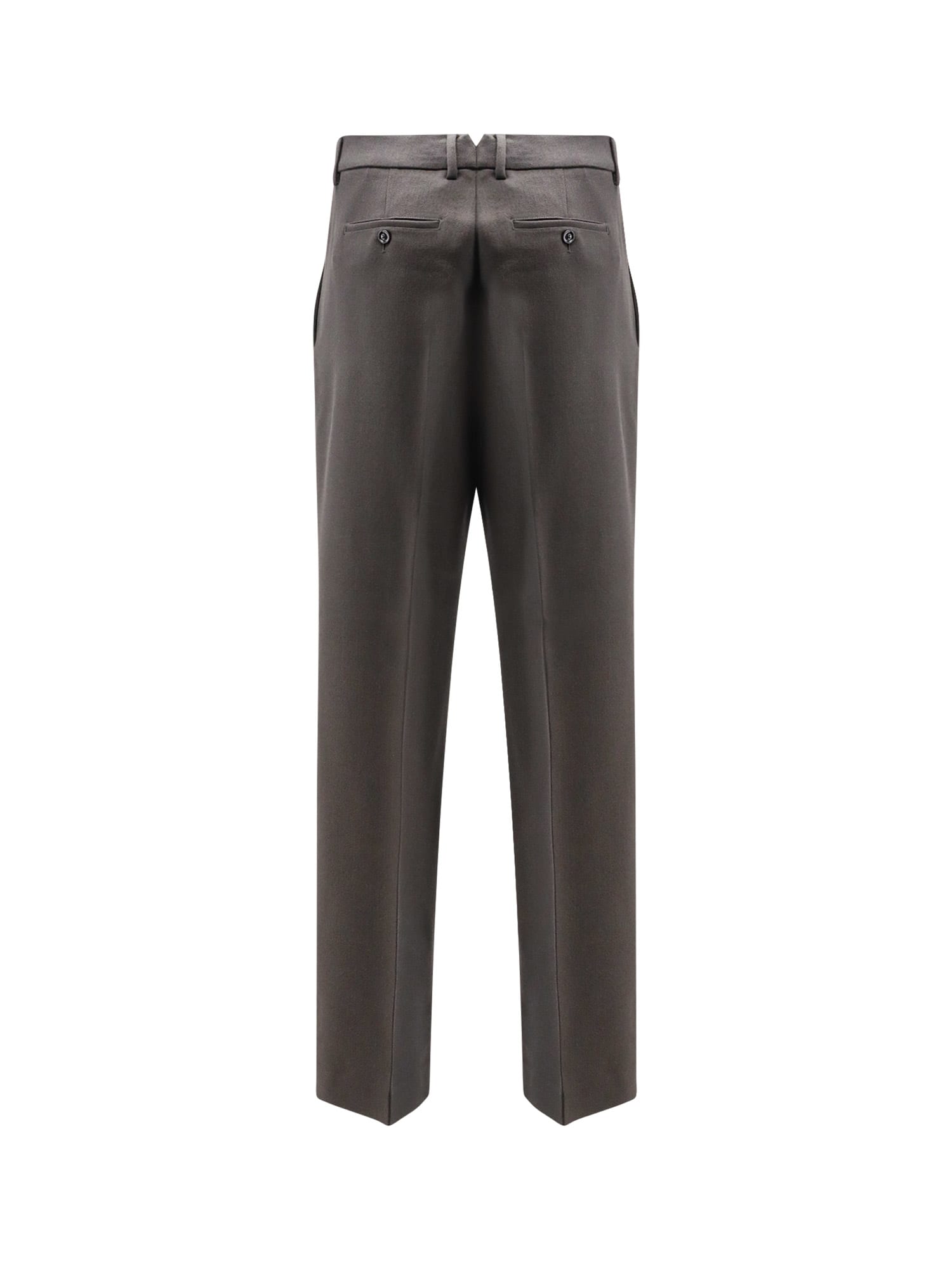 Ami Alexandre Mattiussi Ami Paris Men Virgin Wool Trousers In Black