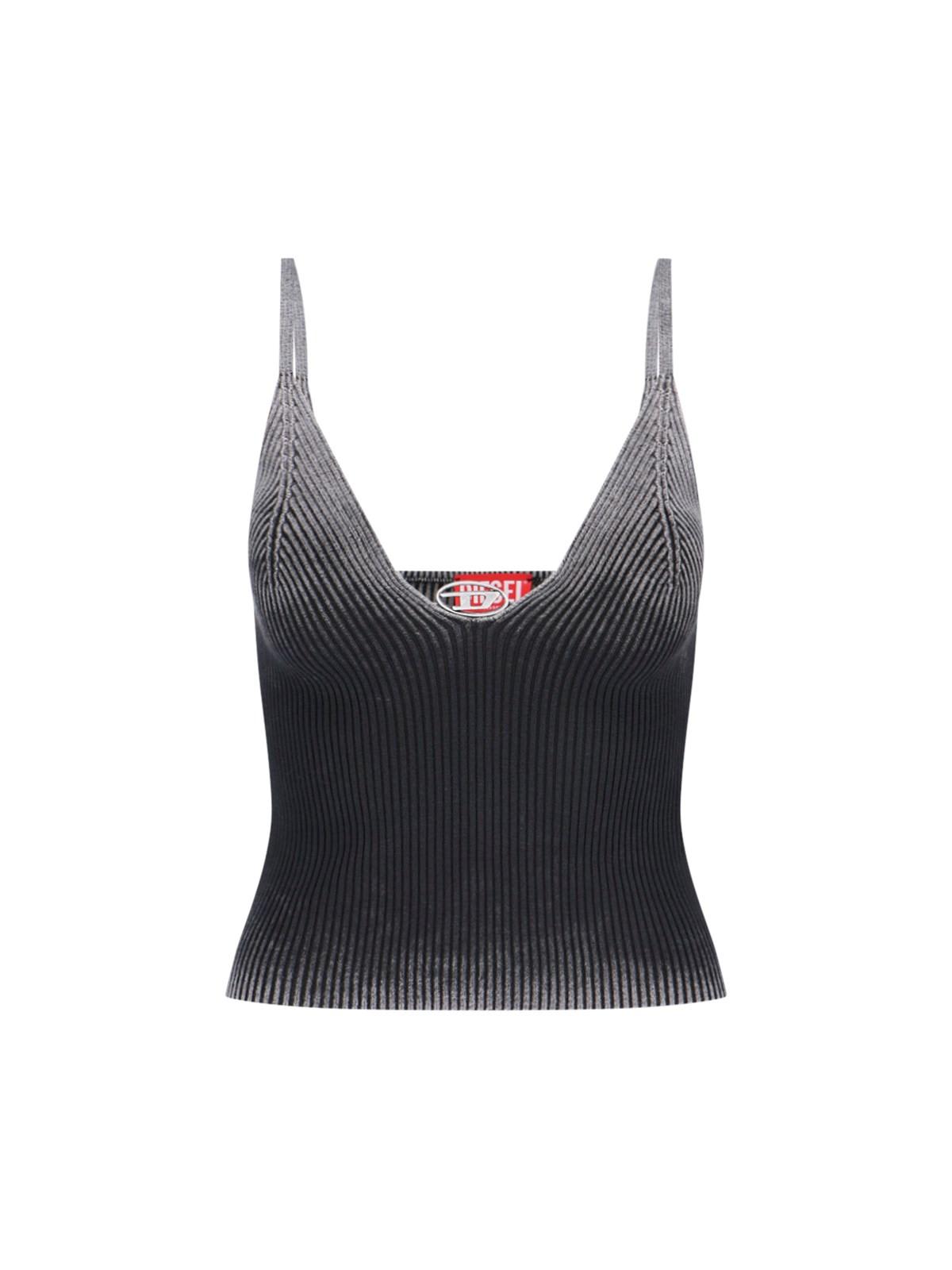 Shop Diesel M-laila Crop Top