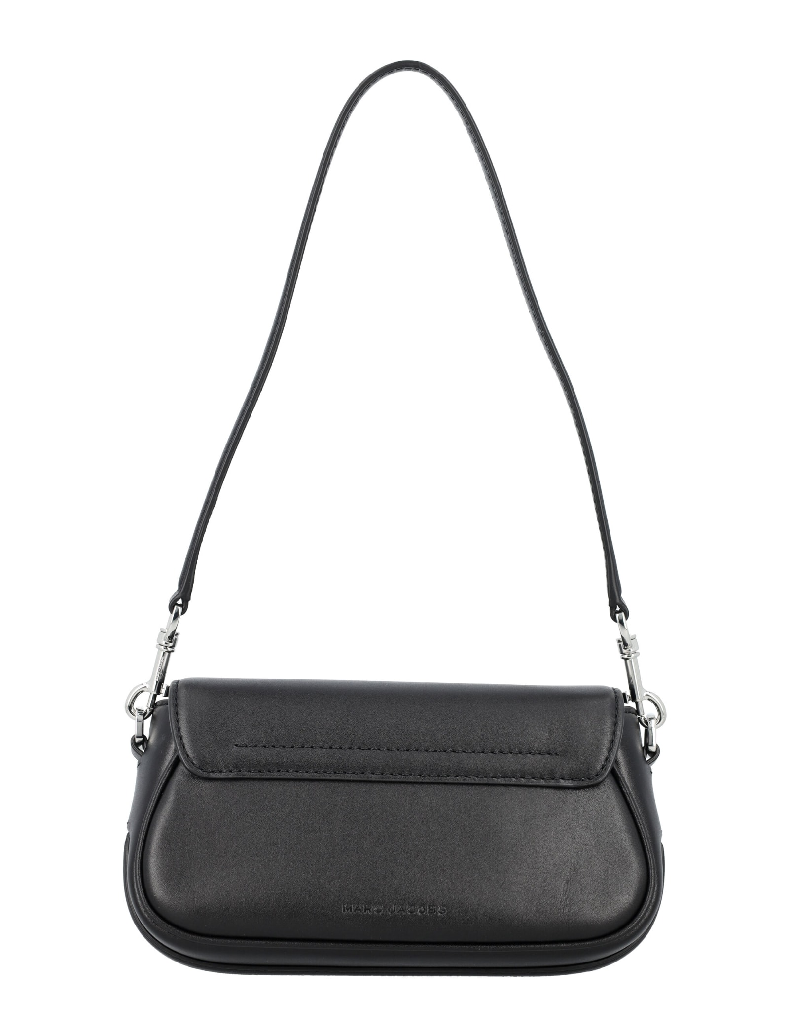 Shop Marc Jacobs The Clover Shoulder Bag In Black