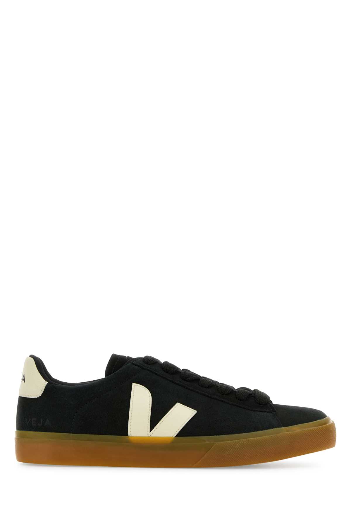 Black Suede Campo Sneakers