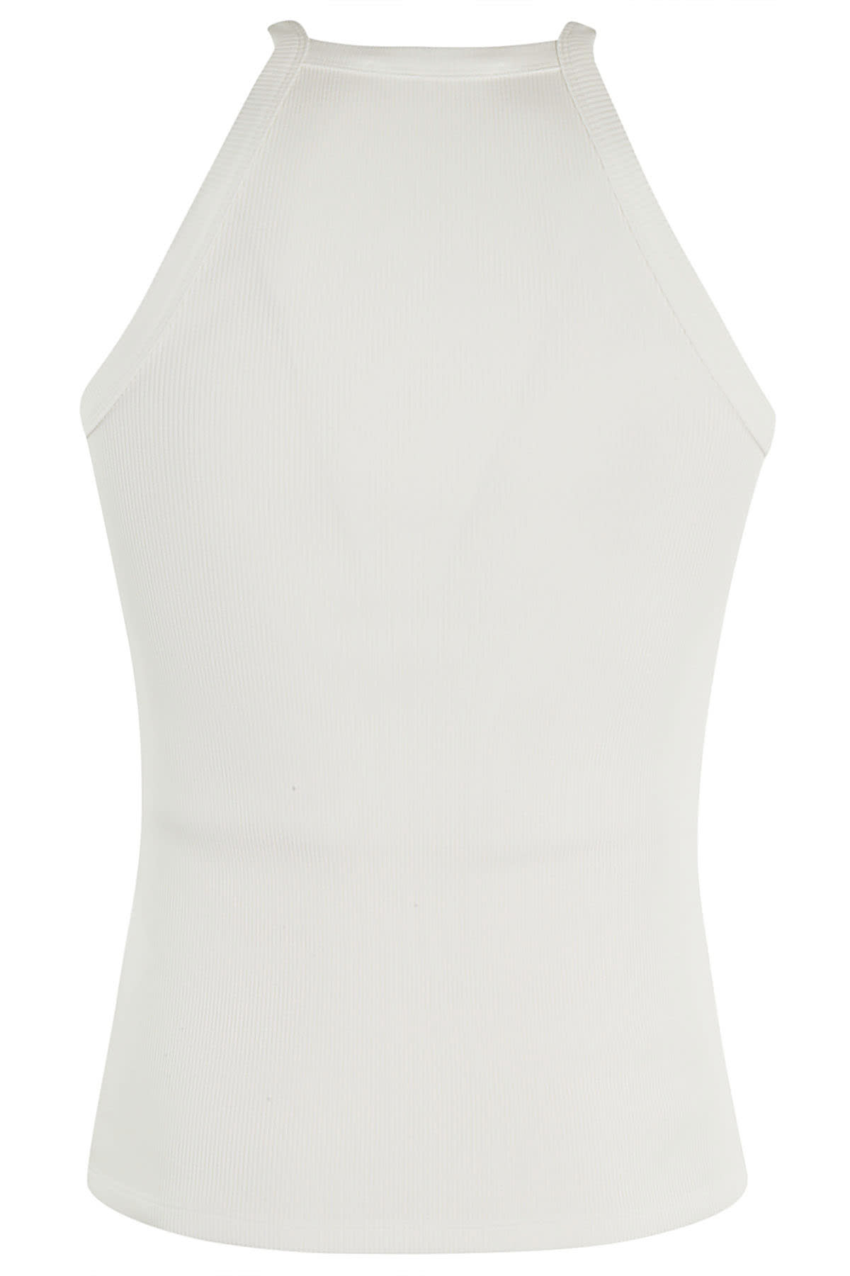 Shop Wales Bonner Groove Tank In Ivory