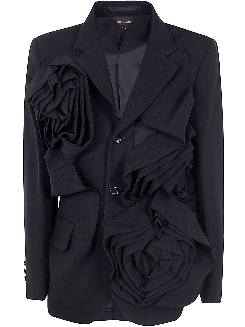 Shop Comme Des Garçons Ladie`0s Jacket In Black