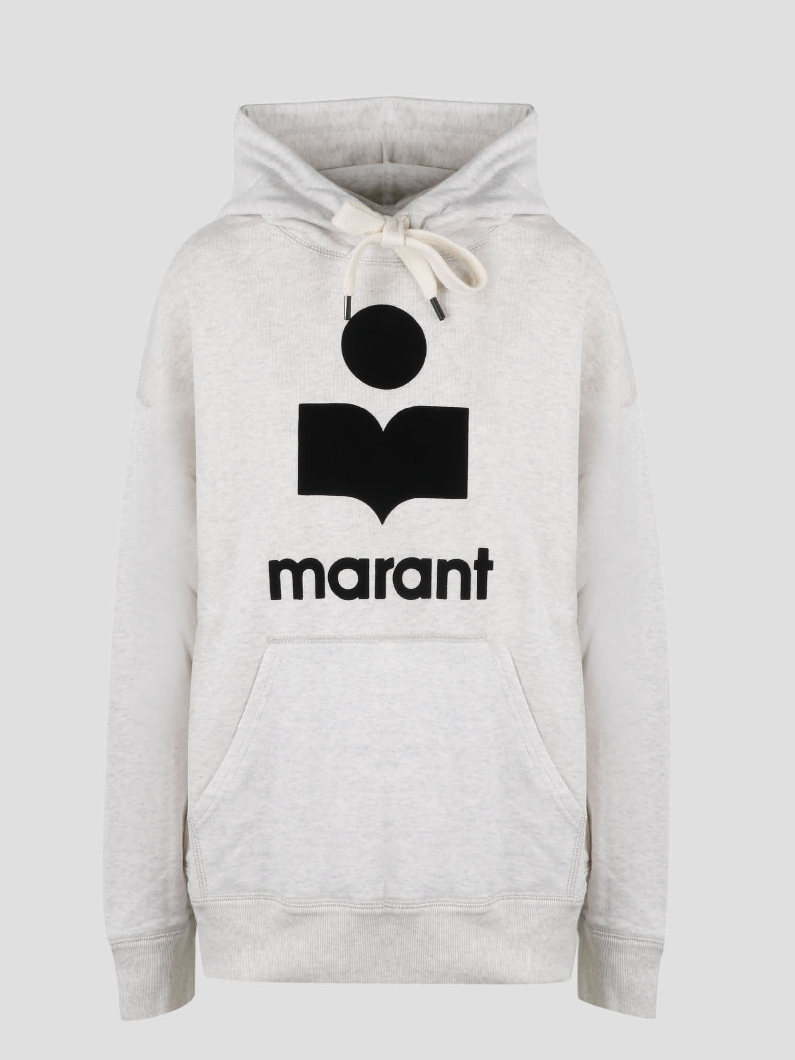 Shop Marant Etoile Hoodie In White