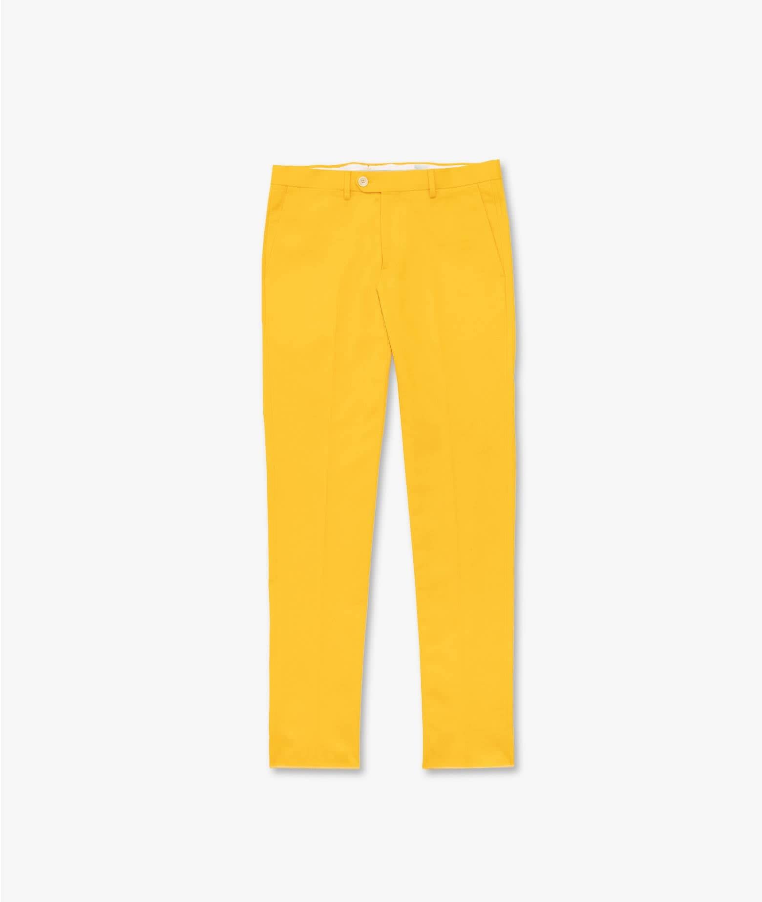 Larusmiani Trousers Delon Pants In Yellow