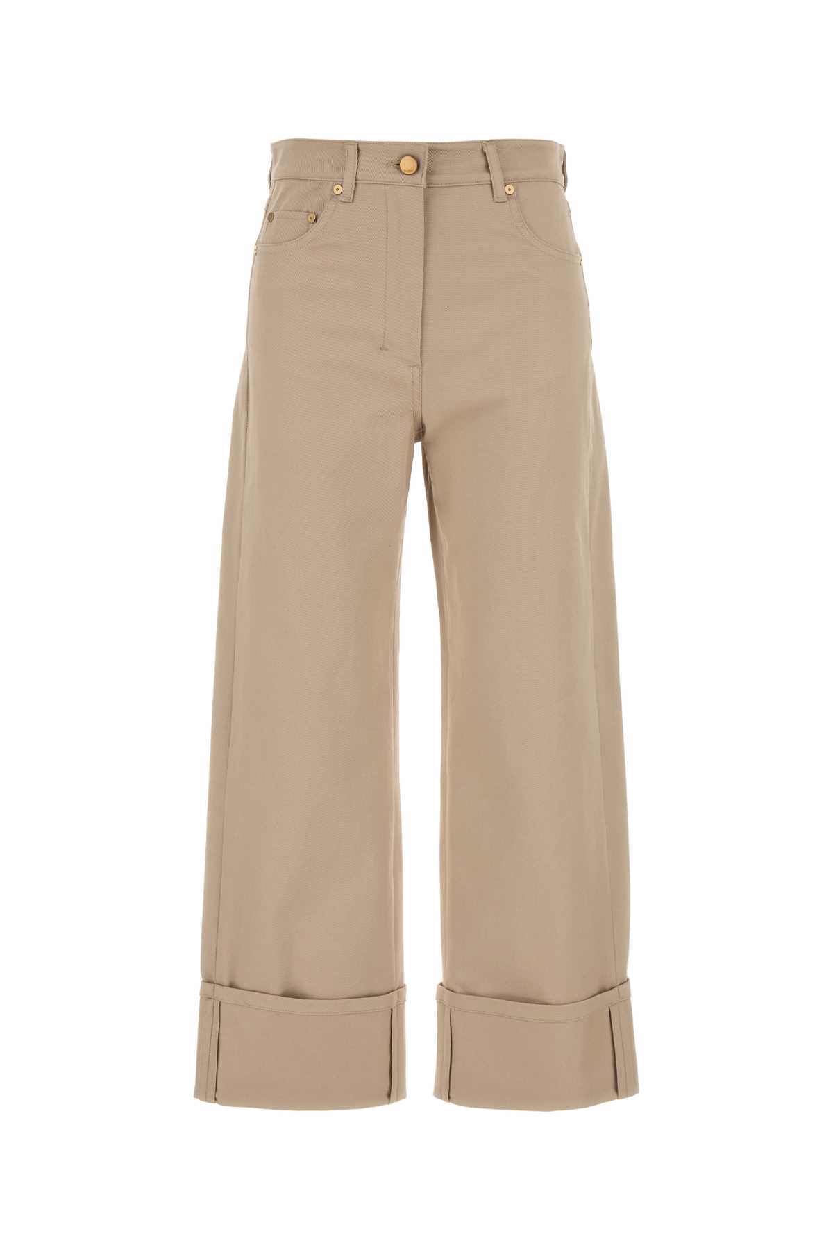 'S MAX MARA SAND STRETCH DENIM CERVIA JEANS