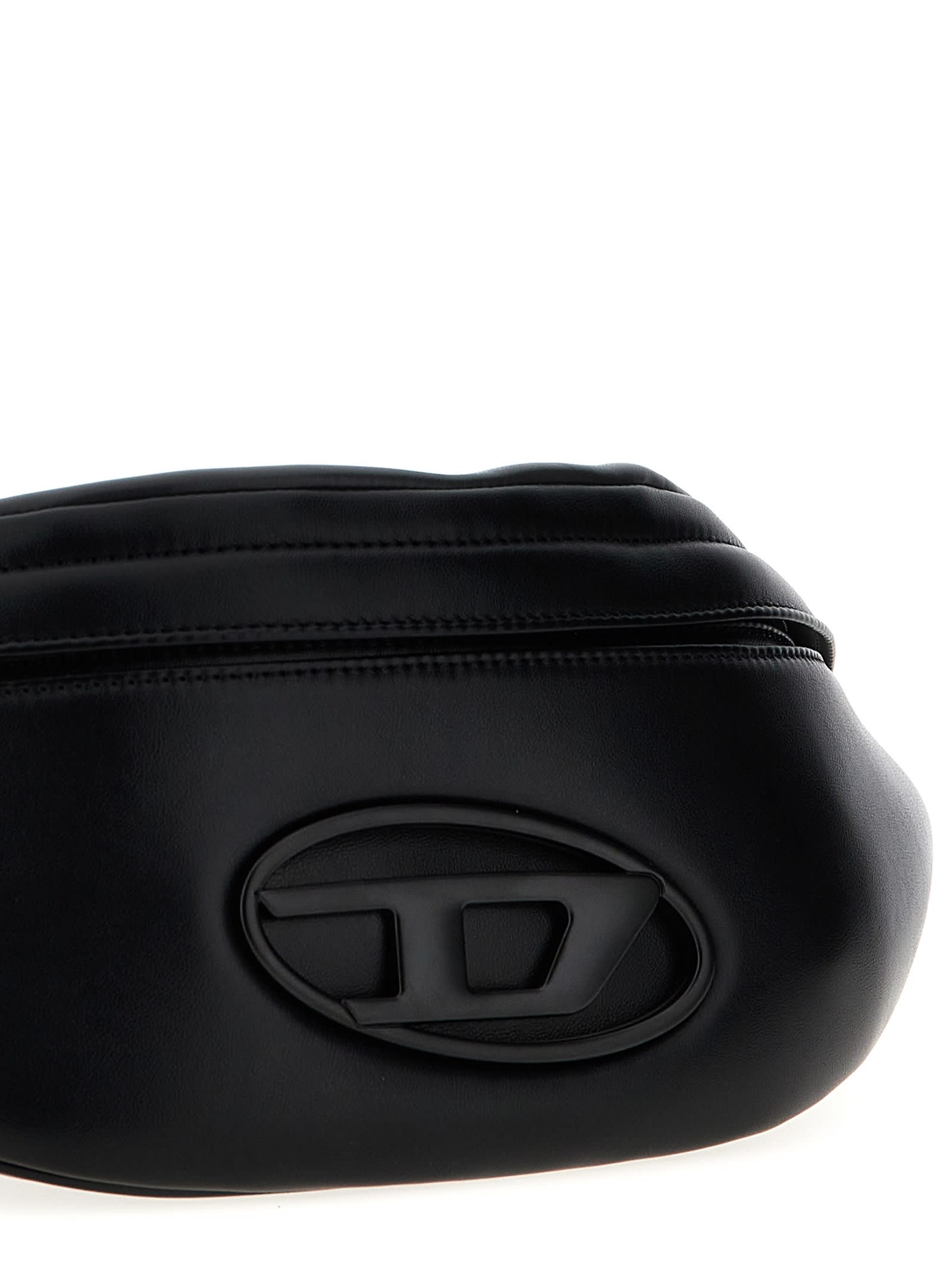 Shop Diesel Holi-d Belt Bag M Fanny Pack In Black