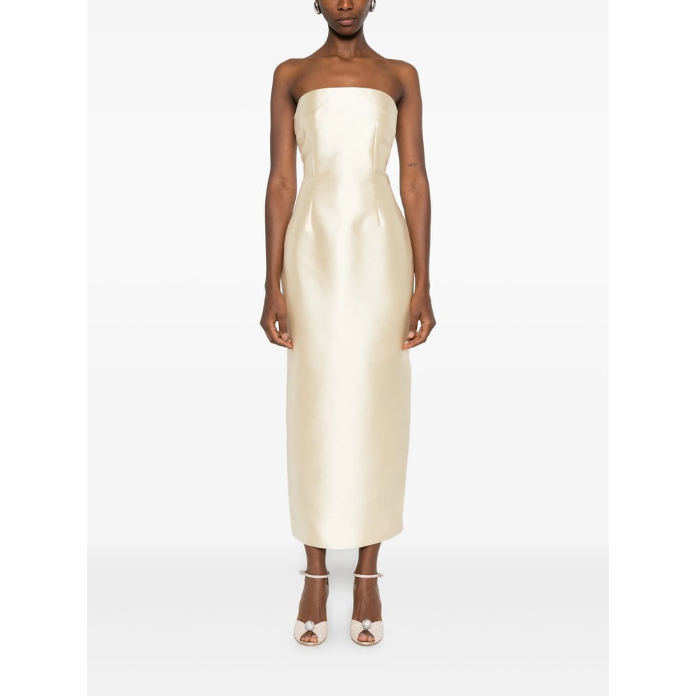 Solace London Renee Maxi Dress In White