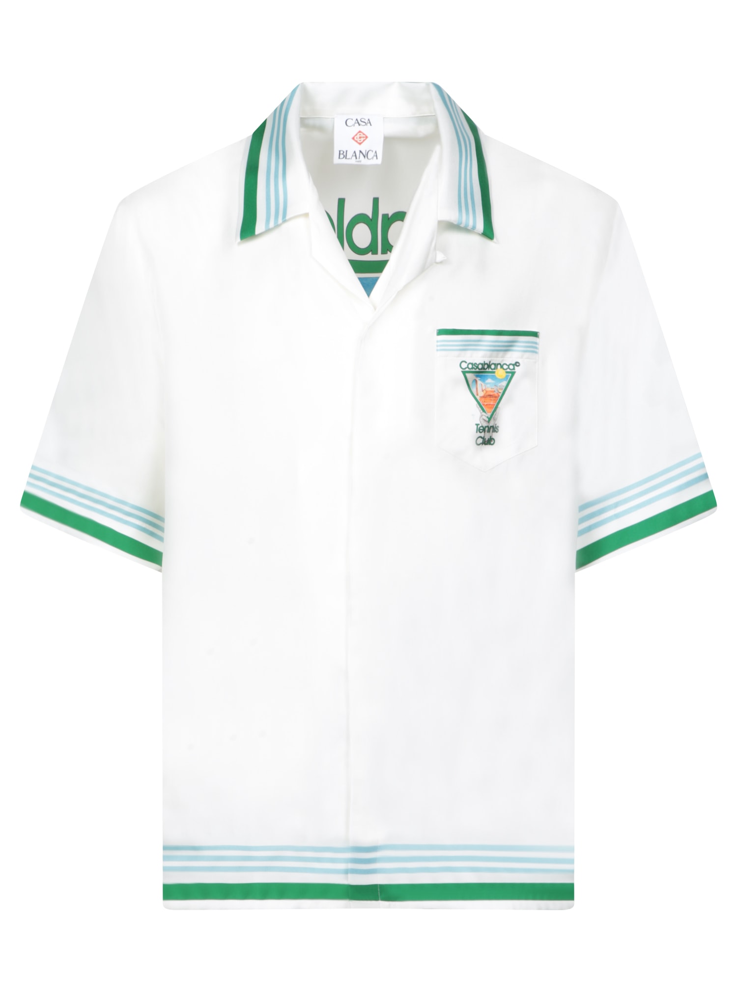 Metaphysical Tennis Icon Silk Shirt