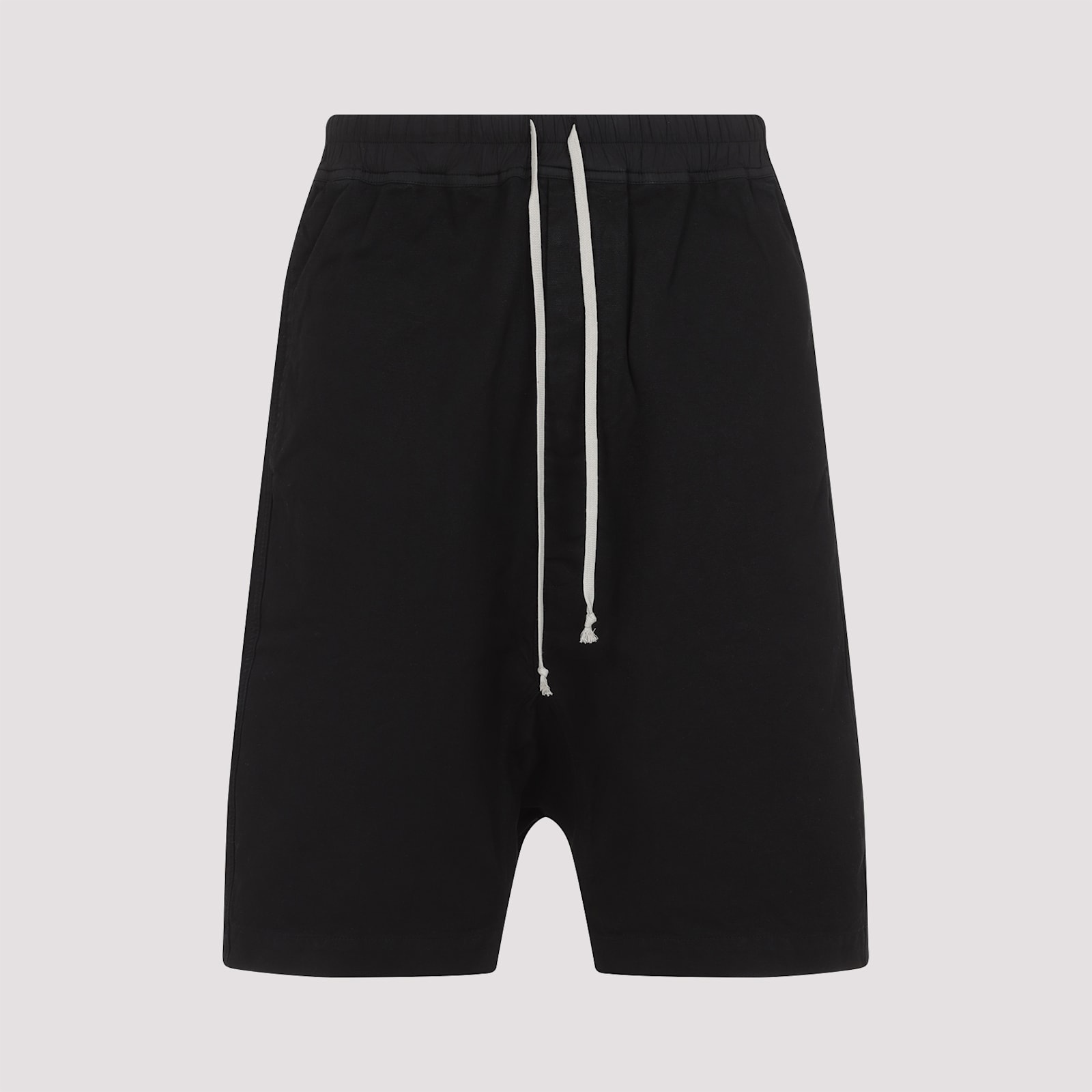 Shop Rick Owens Drkshdw Drawstring Pods Shorts In Black