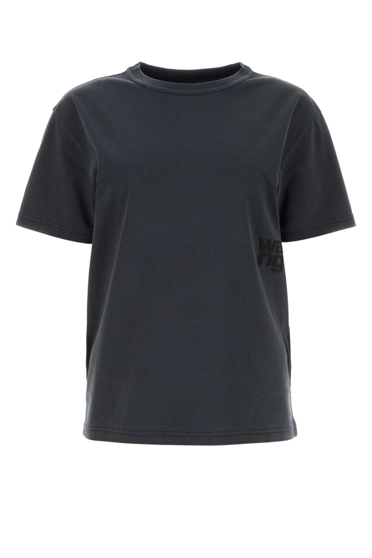 Charcoal Cotton T-shirt
