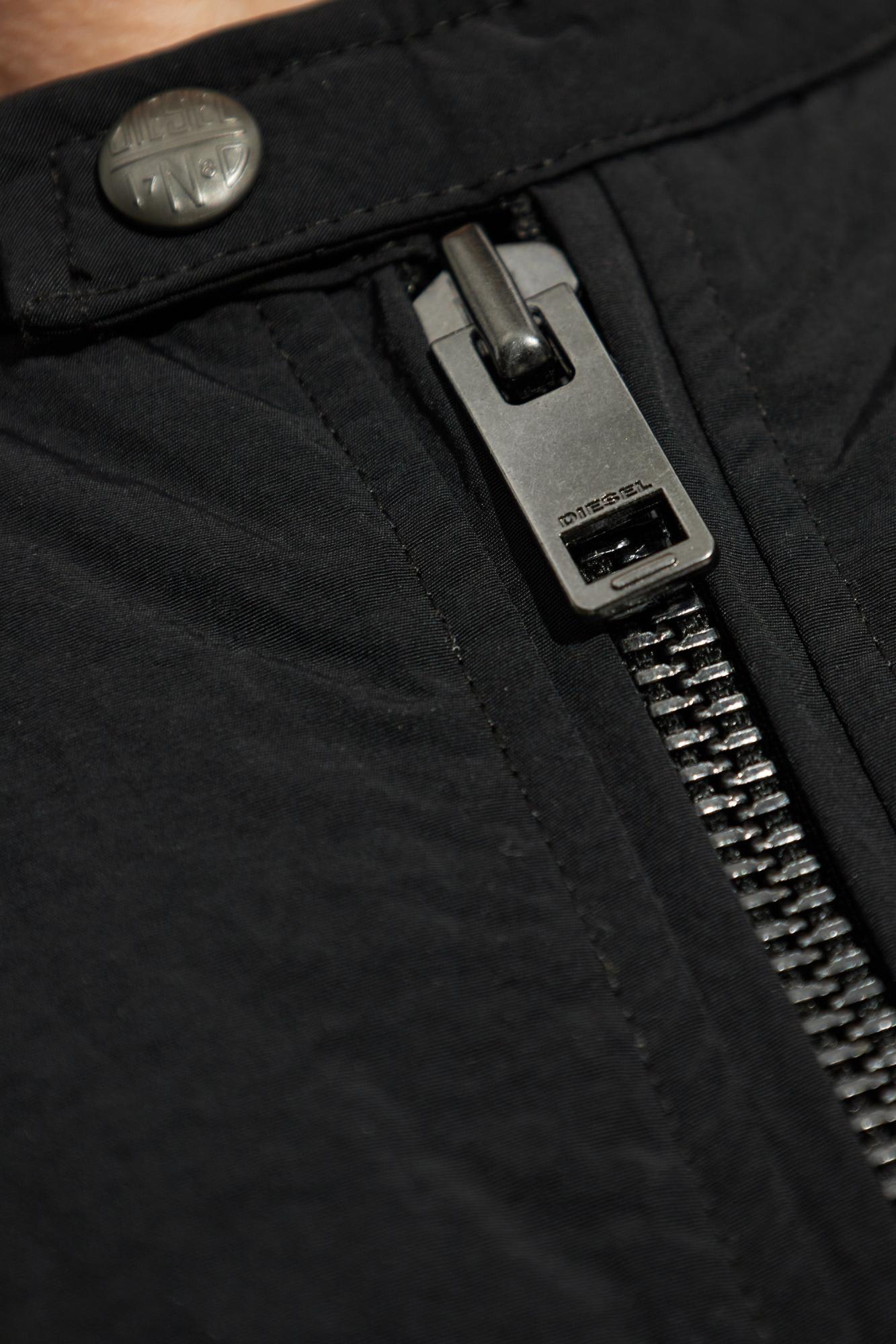 Diesel Black J-carver-padd Jacket In Xx Black
