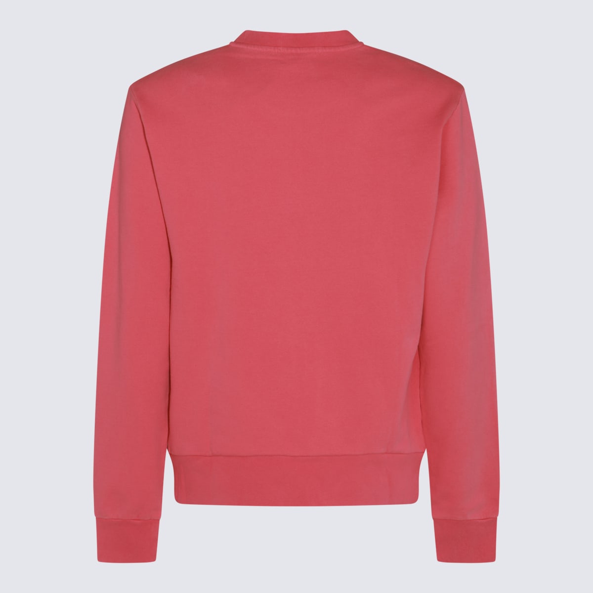 Shop Polo Ralph Lauren Red Cotton Sweatshirt