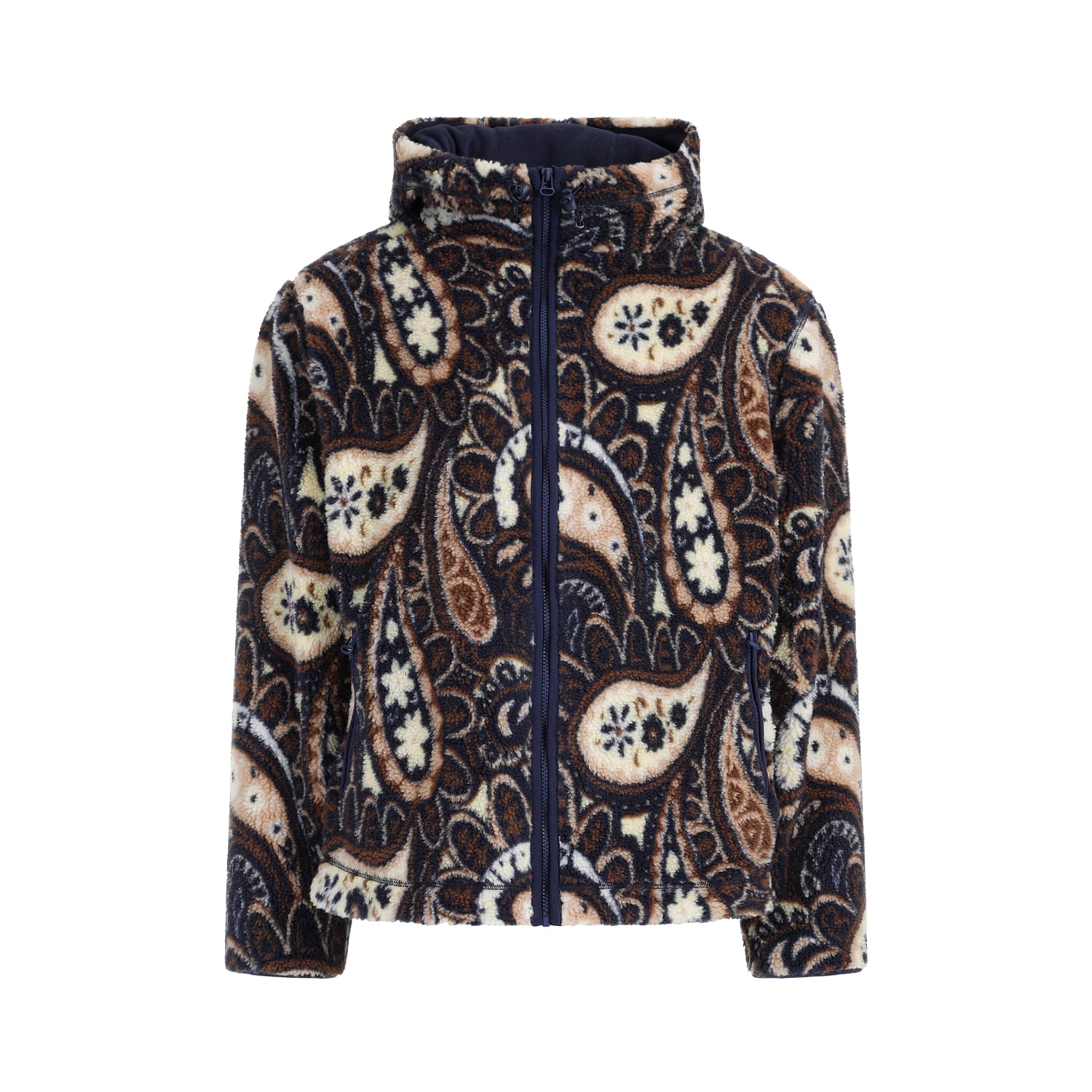 Shop Drôle De Monsieur Drole De Monsieur La Polaire Paisley Jacket In Mc Multicolor