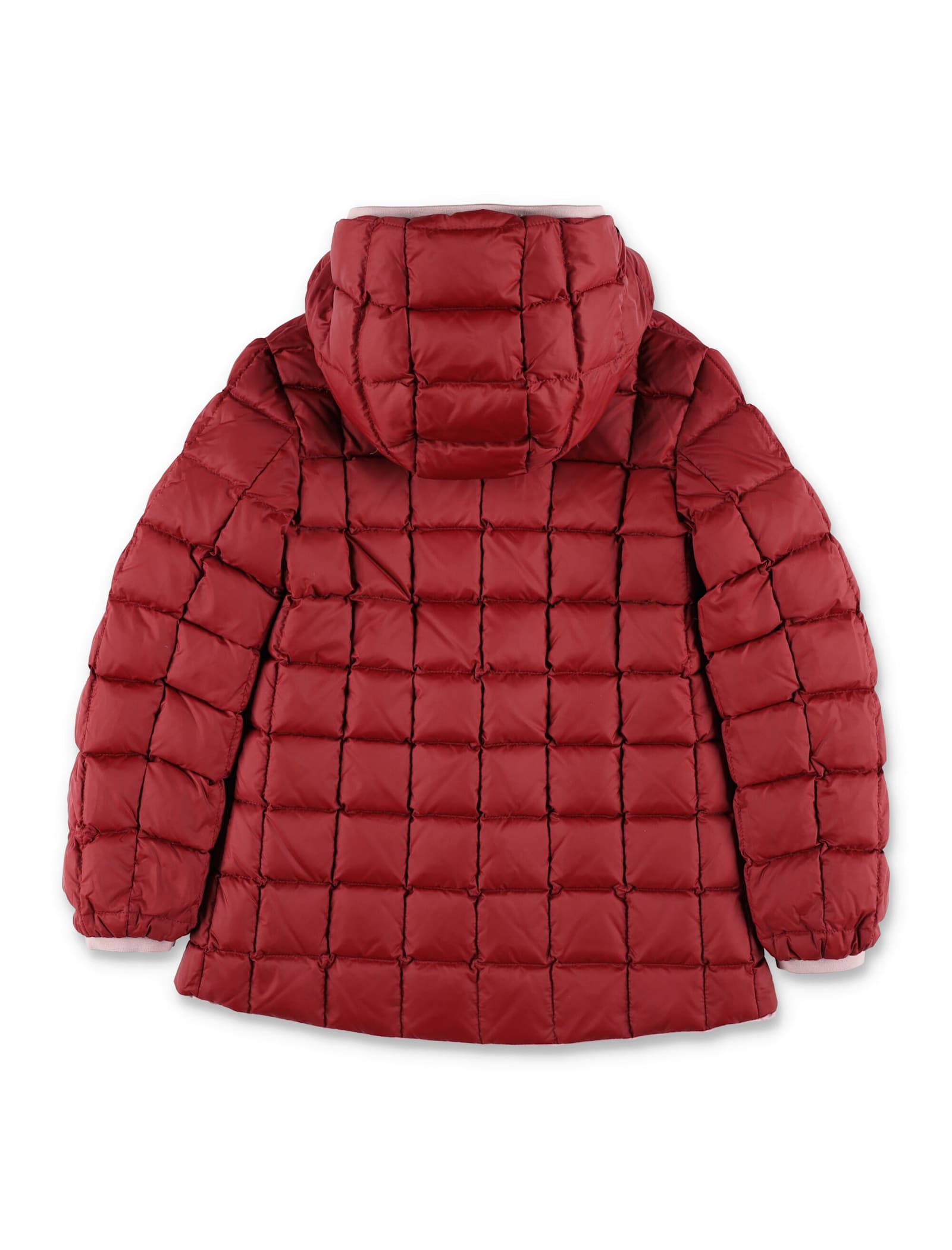 K-way Kid Sophie Thermo Plus Reversible Hooded Down Jacket In Pink