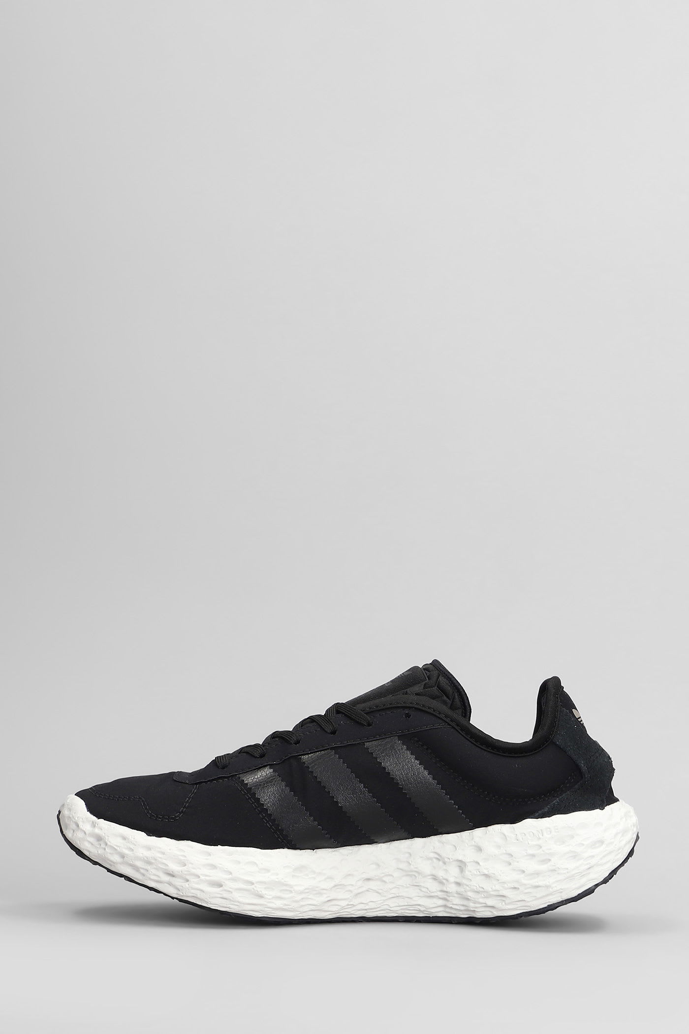 Adidas Originals Zponge Sneakers In Black Fabric In Multi