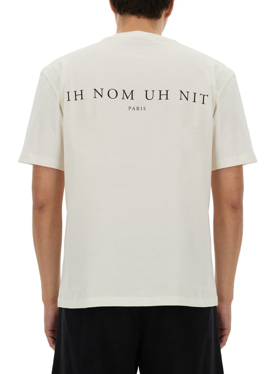 Shop Ih Nom Uh Nit Mask Authentic With T-shirt In White