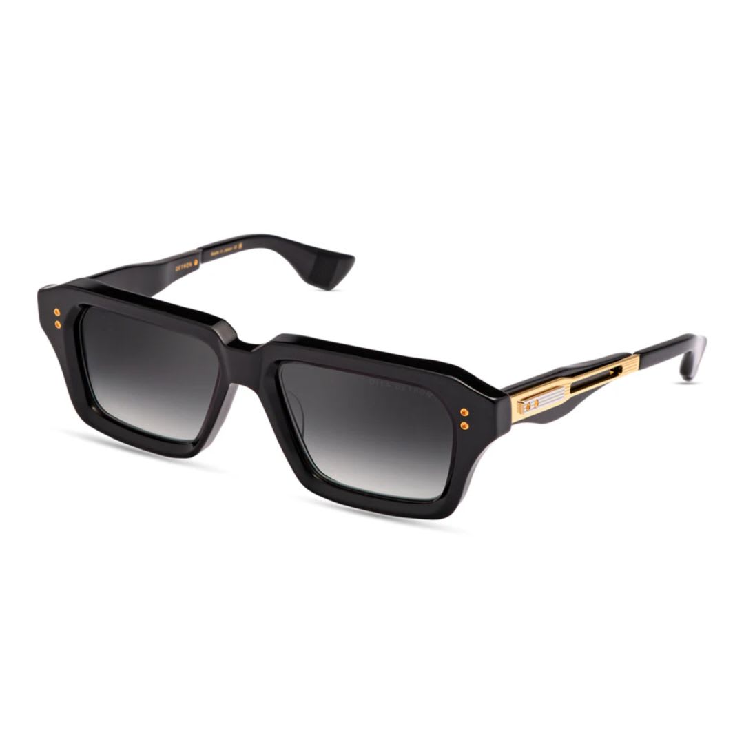 Shop Dita Detronblack-yellow Gold W In Black-yellow Gold W