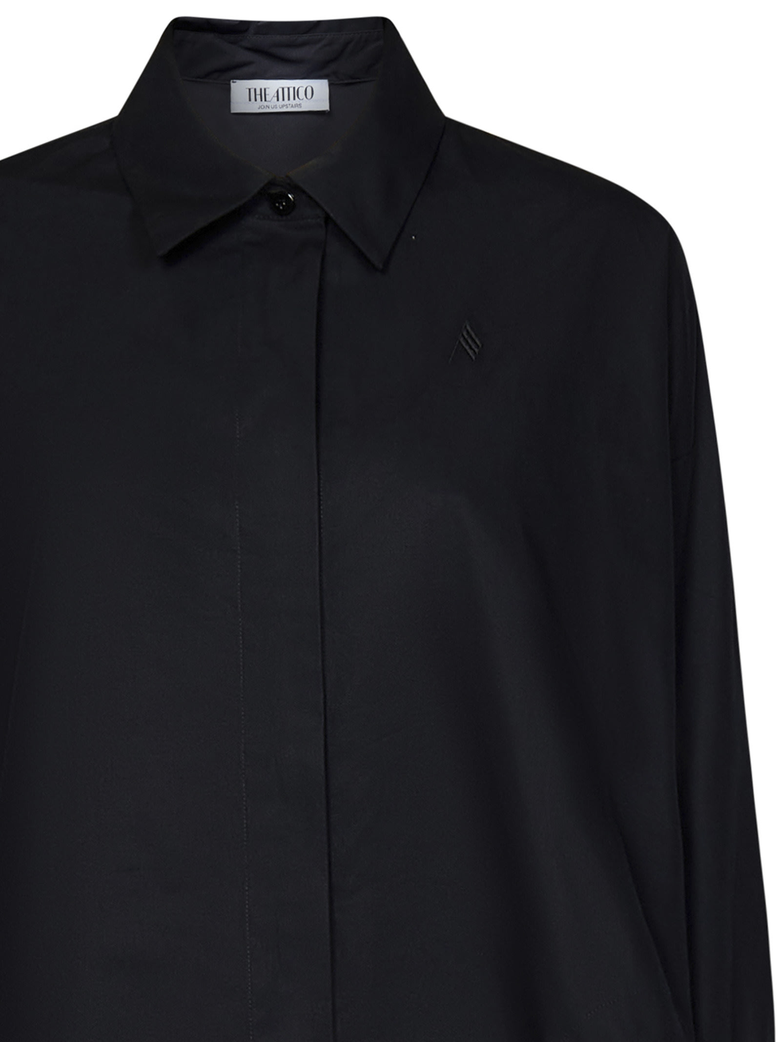 Shop Attico Shirt In Black