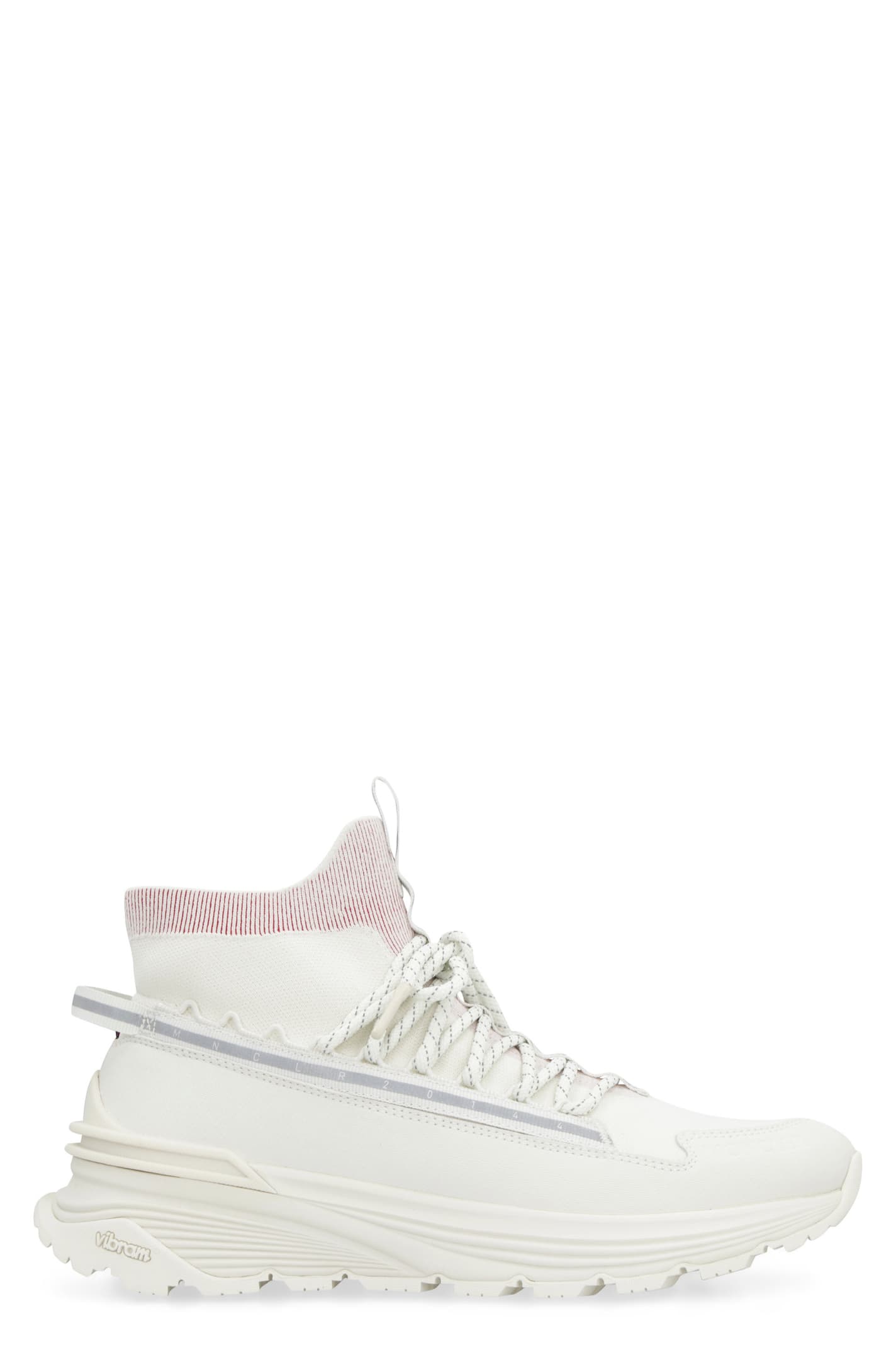 Moncler Monte Runner High-top Sneakers In White