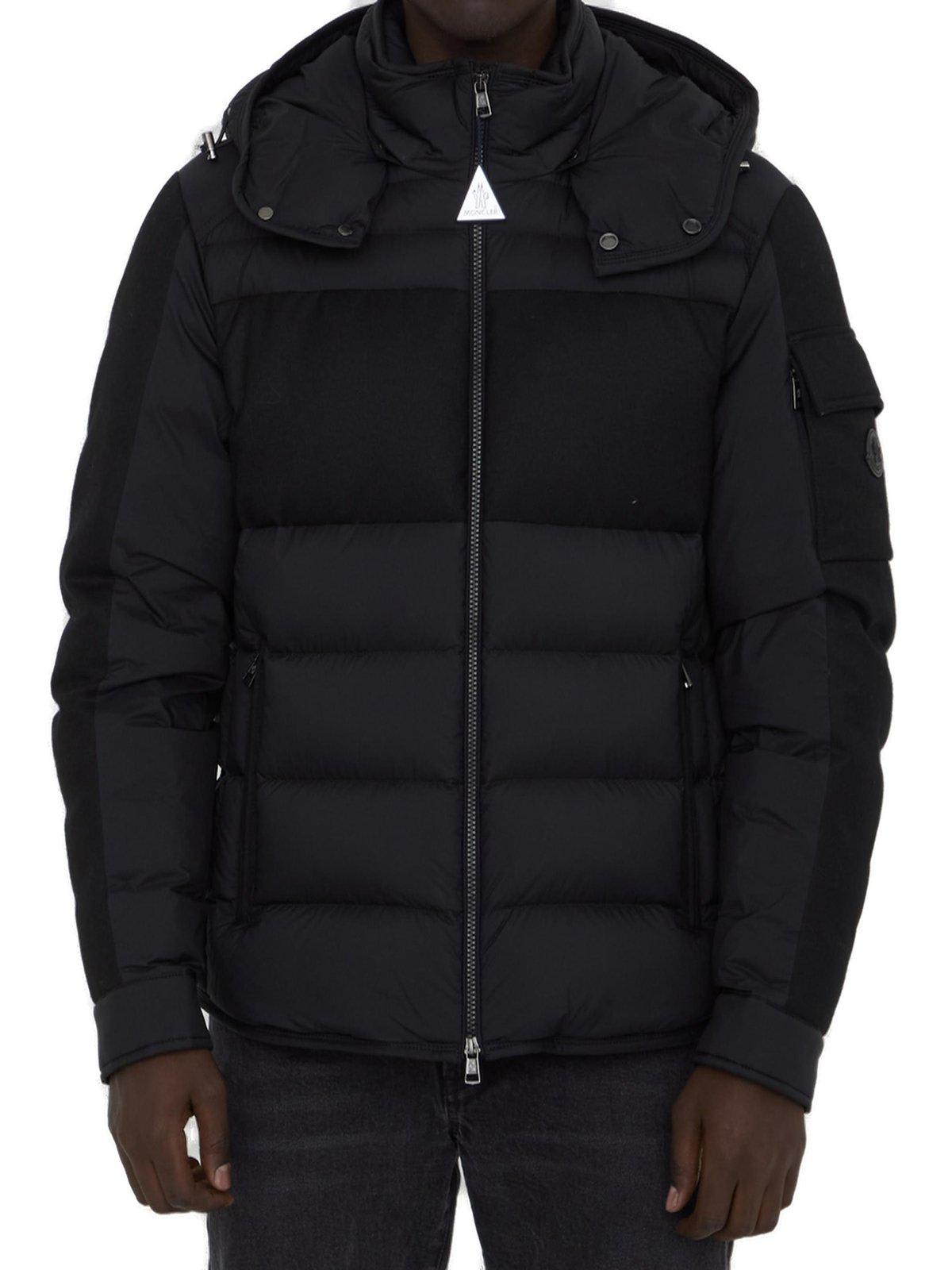 Shop Moncler Barbustel Short Down Jacket In Black