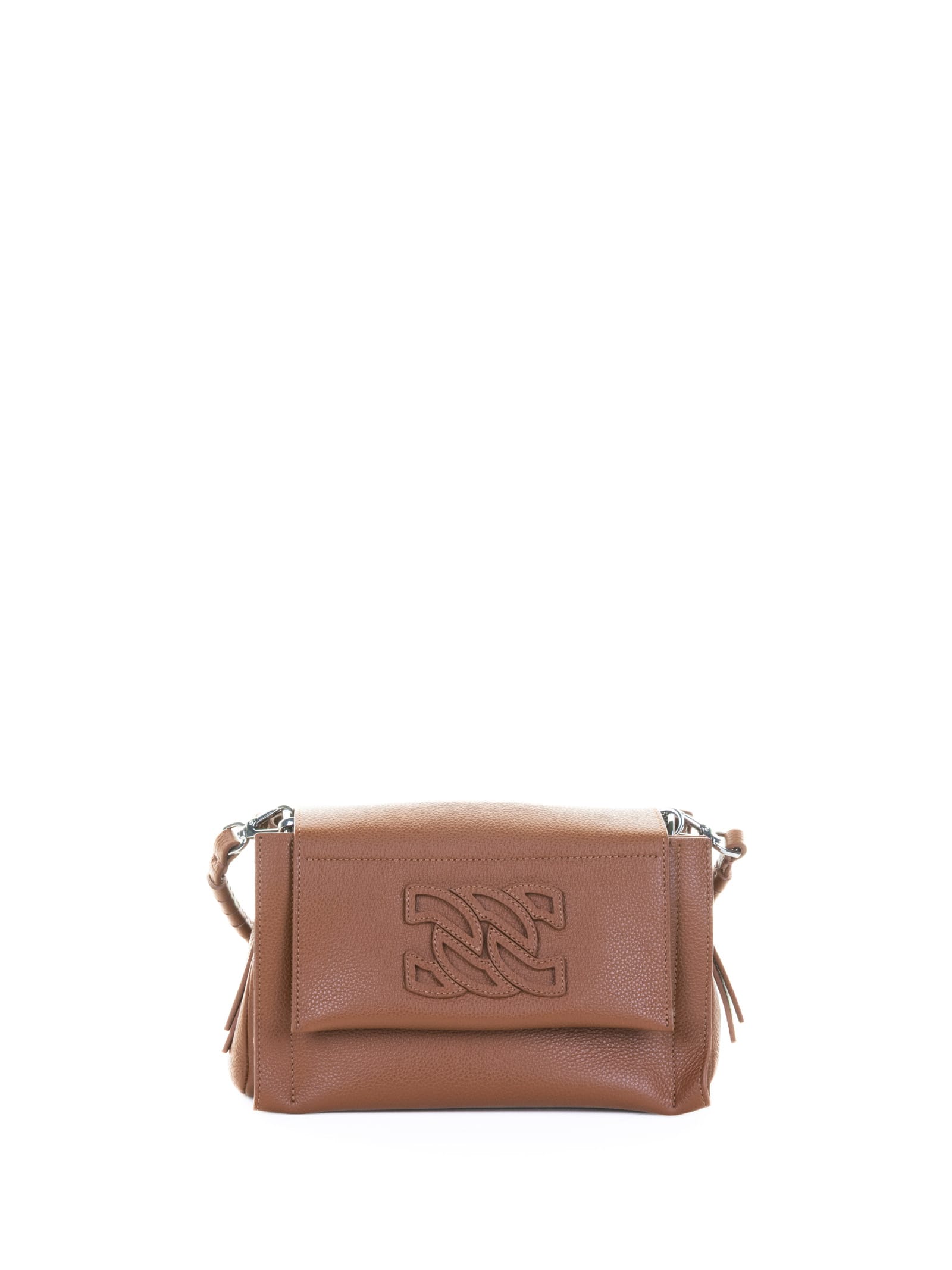 Casadei Brera Shoulder Bag In Brown