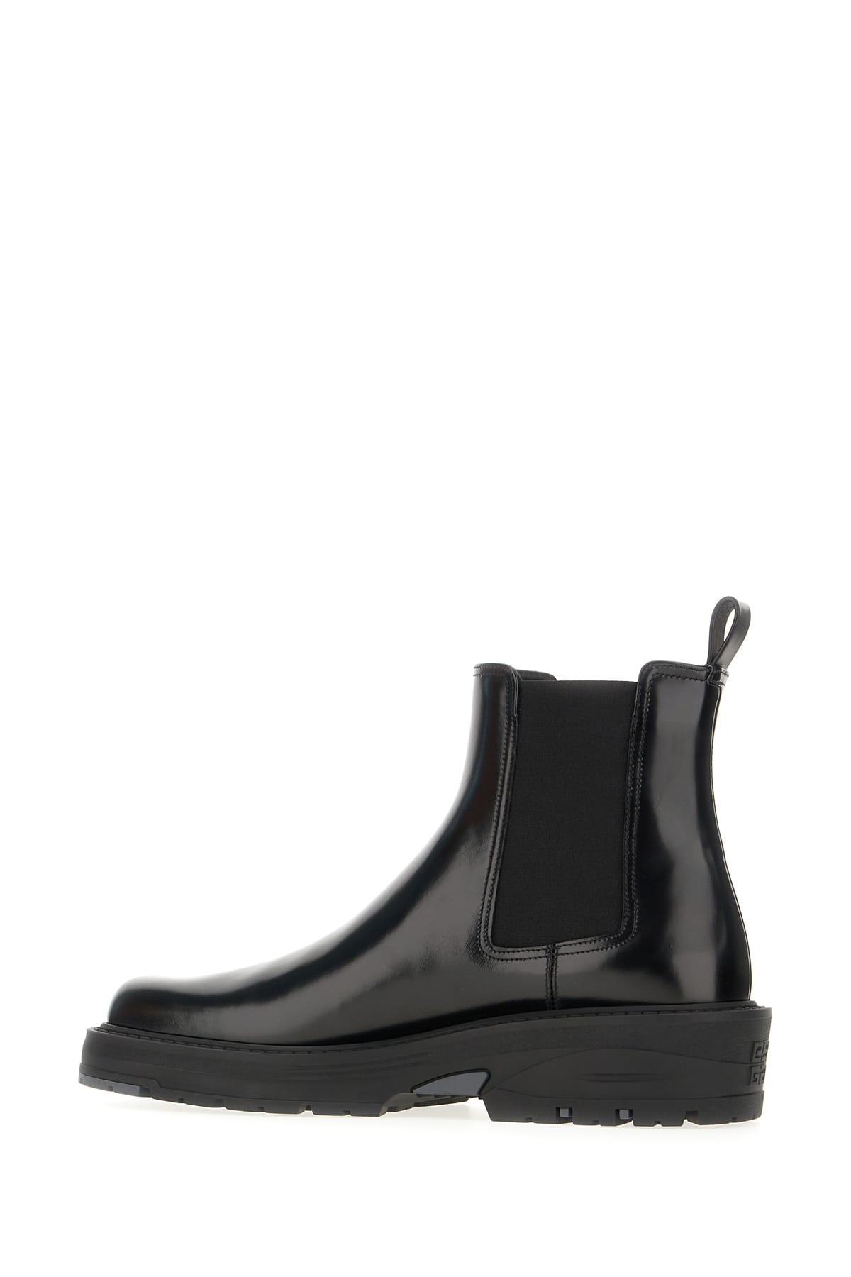 Shop Givenchy Black Leather Ankle Boots