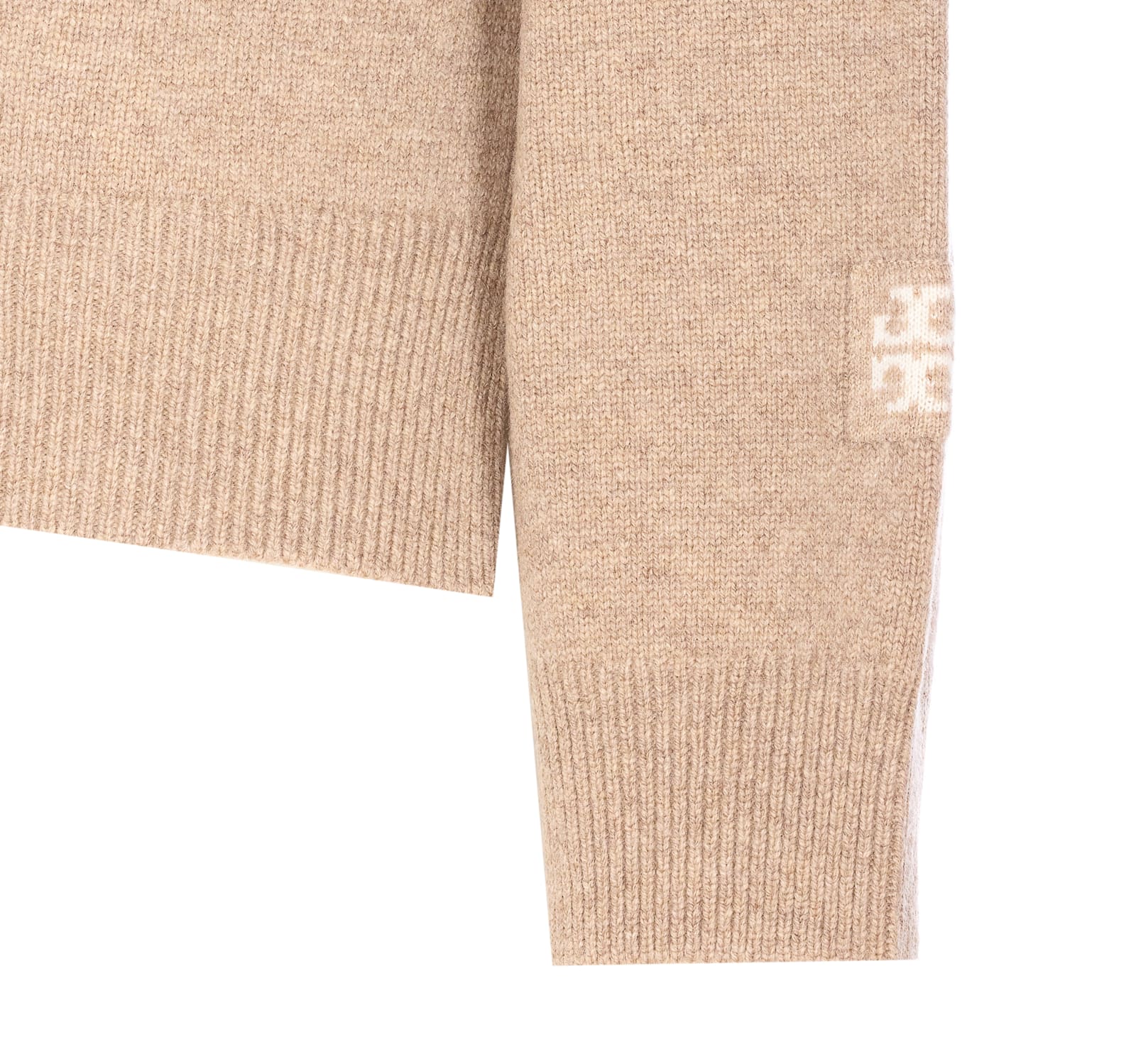 Tory Burch Merino Wool Sweater In Multi