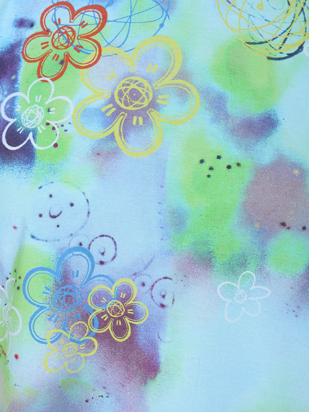 Kenzo Logo Printed Reversible Crewneck T-shirt In Blue