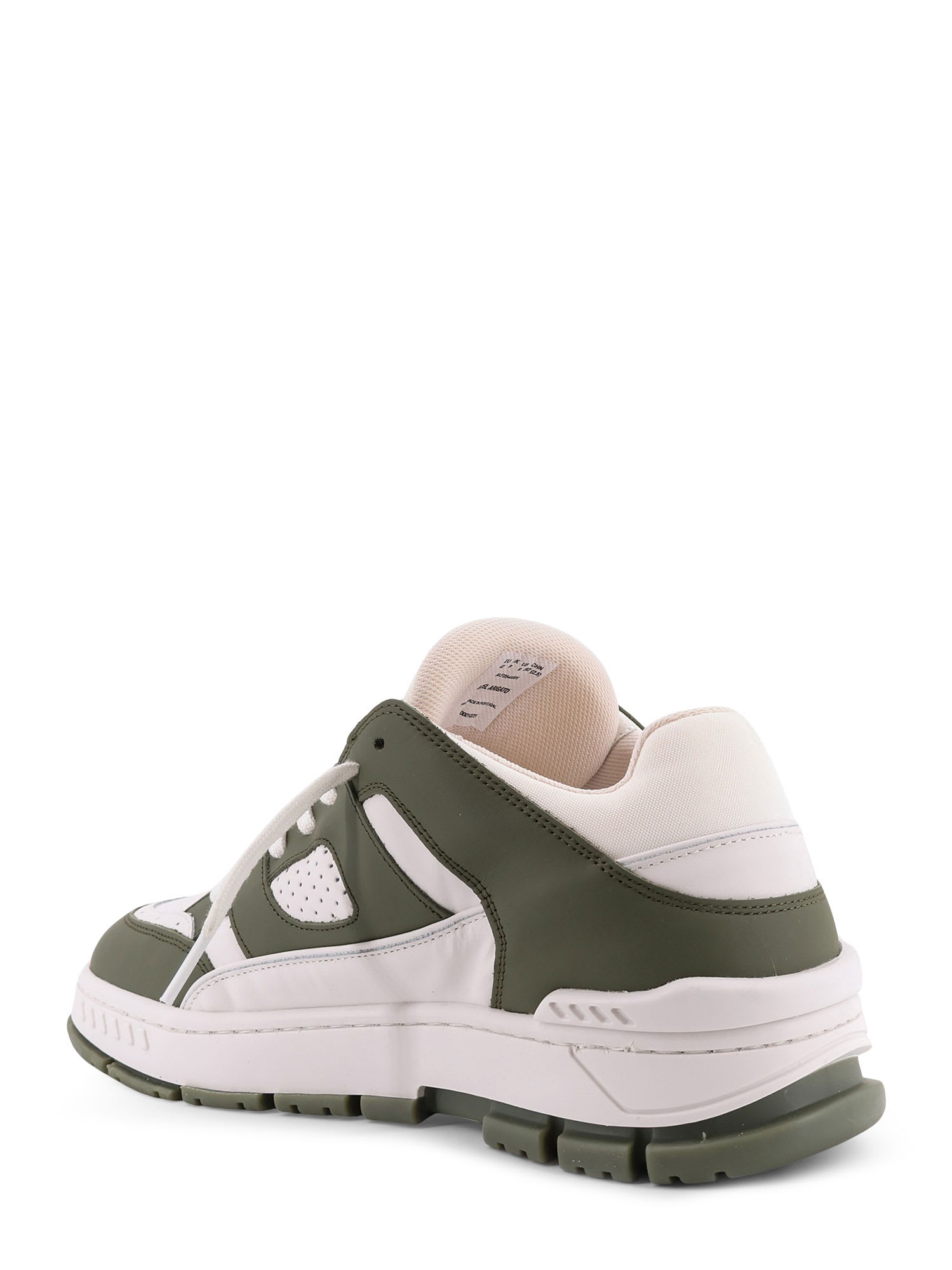 Axel Arigato Area Lo Low-top Leather Sneakers In Green