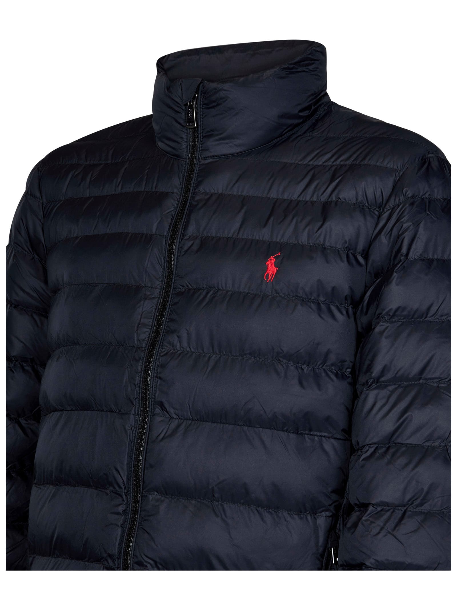 Shop Polo Ralph Lauren The Colden Packable Down Jacket In Black