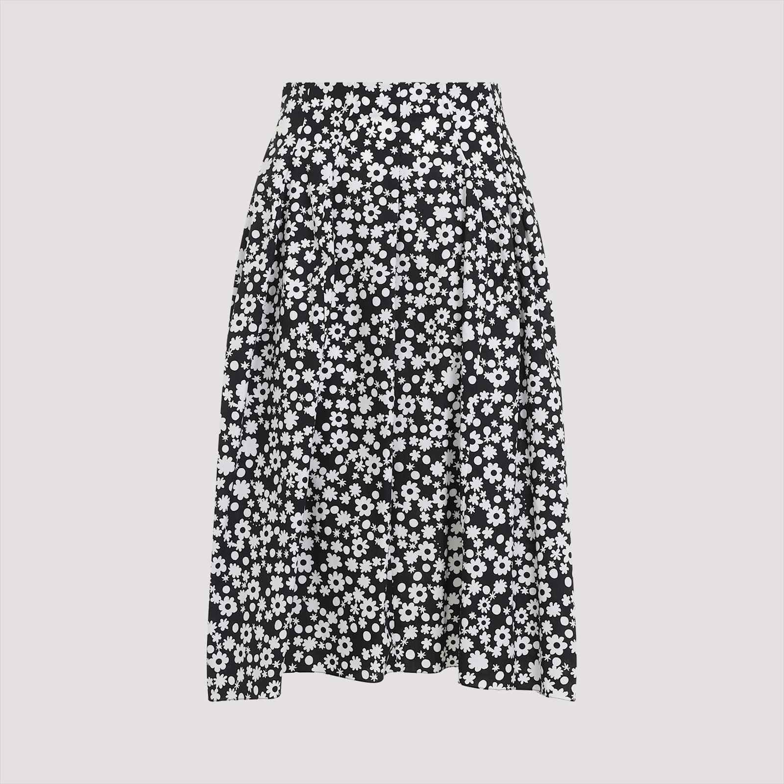 Printed Midi Skirt