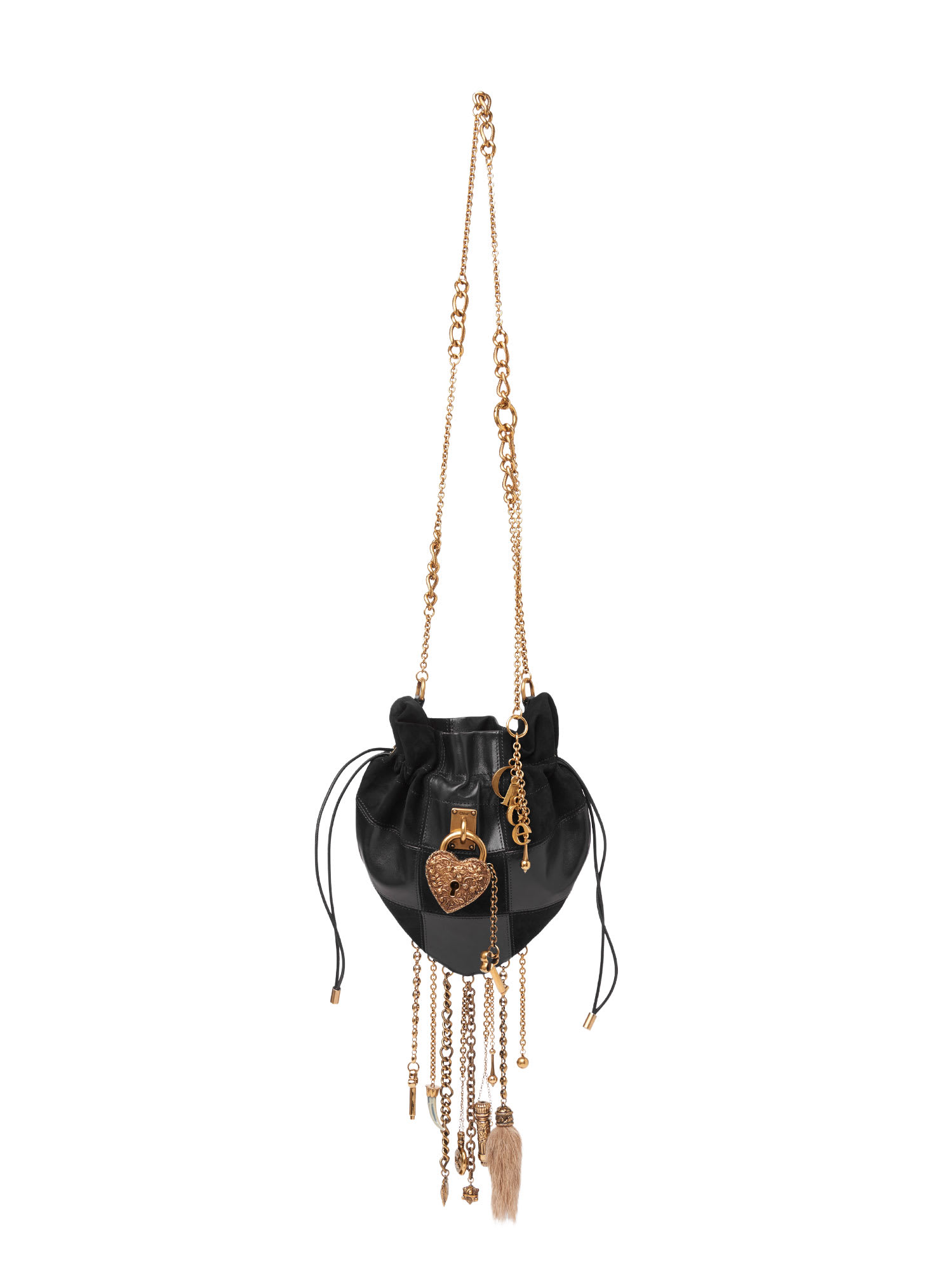 Chloé Treasures Crossbody Bag In Black