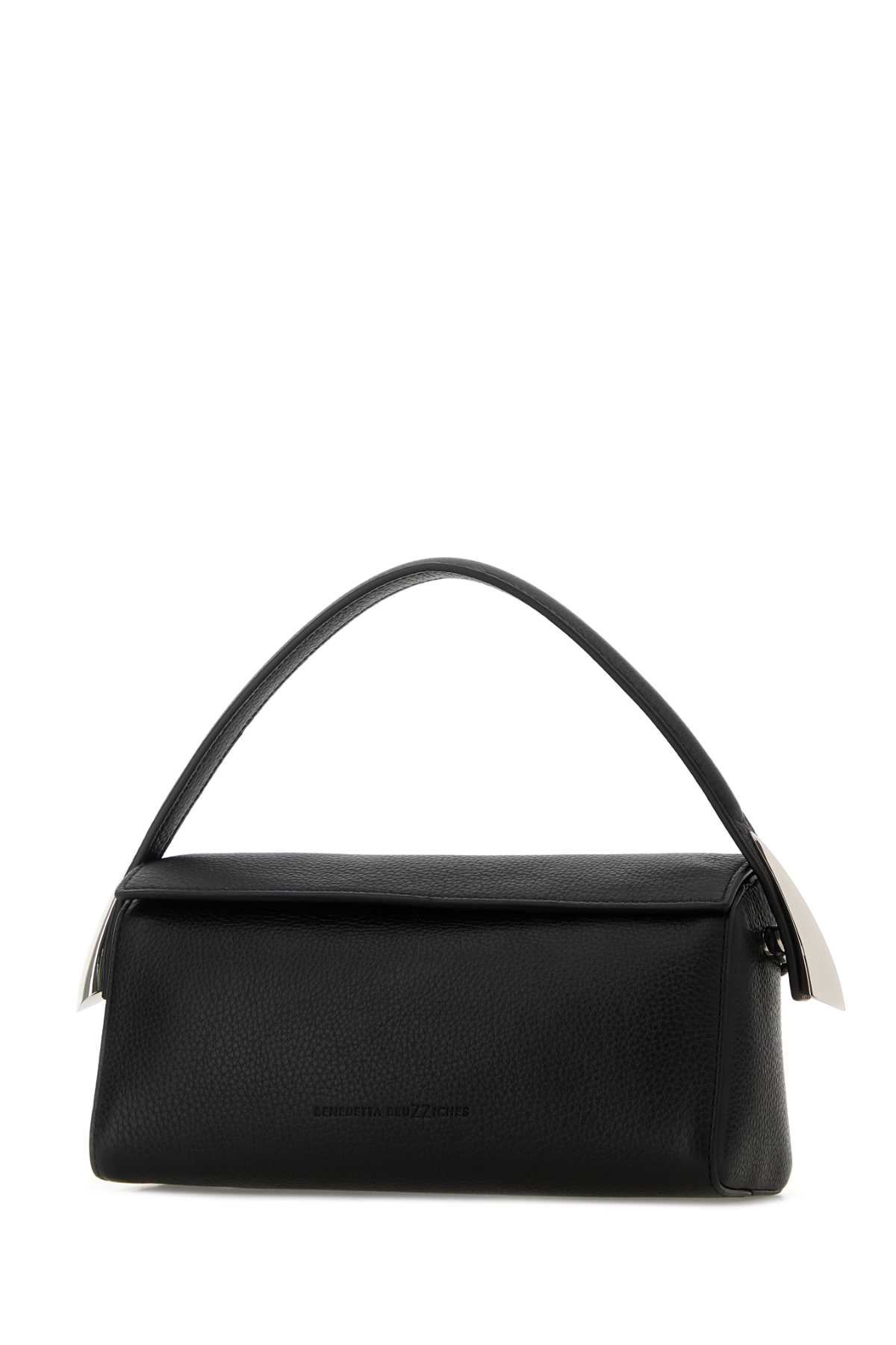 Benedetta Bruzziches Black Leather Elif Handbag In Black