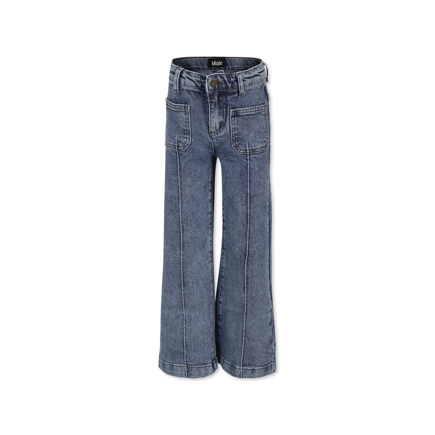 Molo Kids' Blue Adina Jeans For Girl